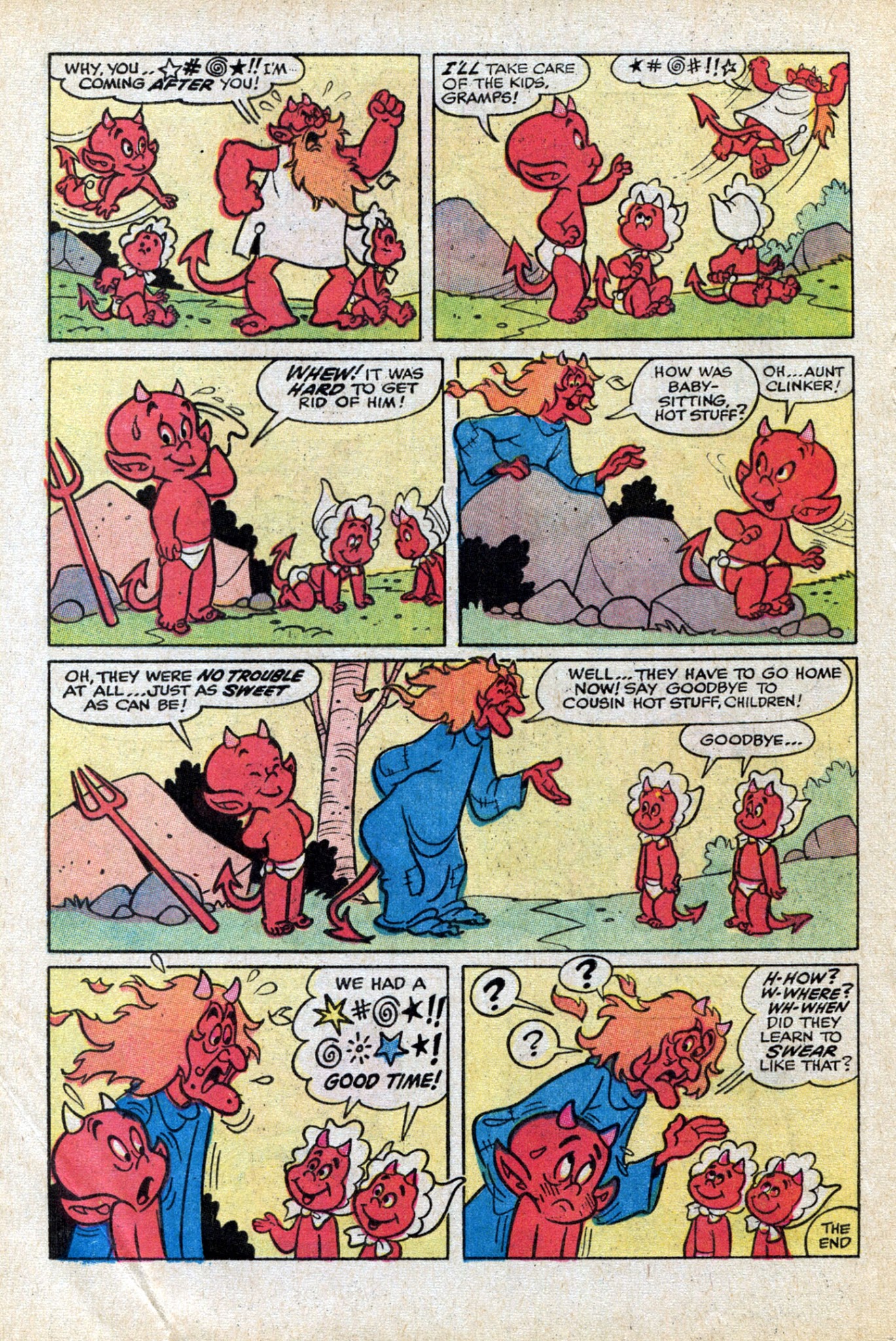 Read online Hot Stuff, the Little Devil comic -  Issue #97 - 16