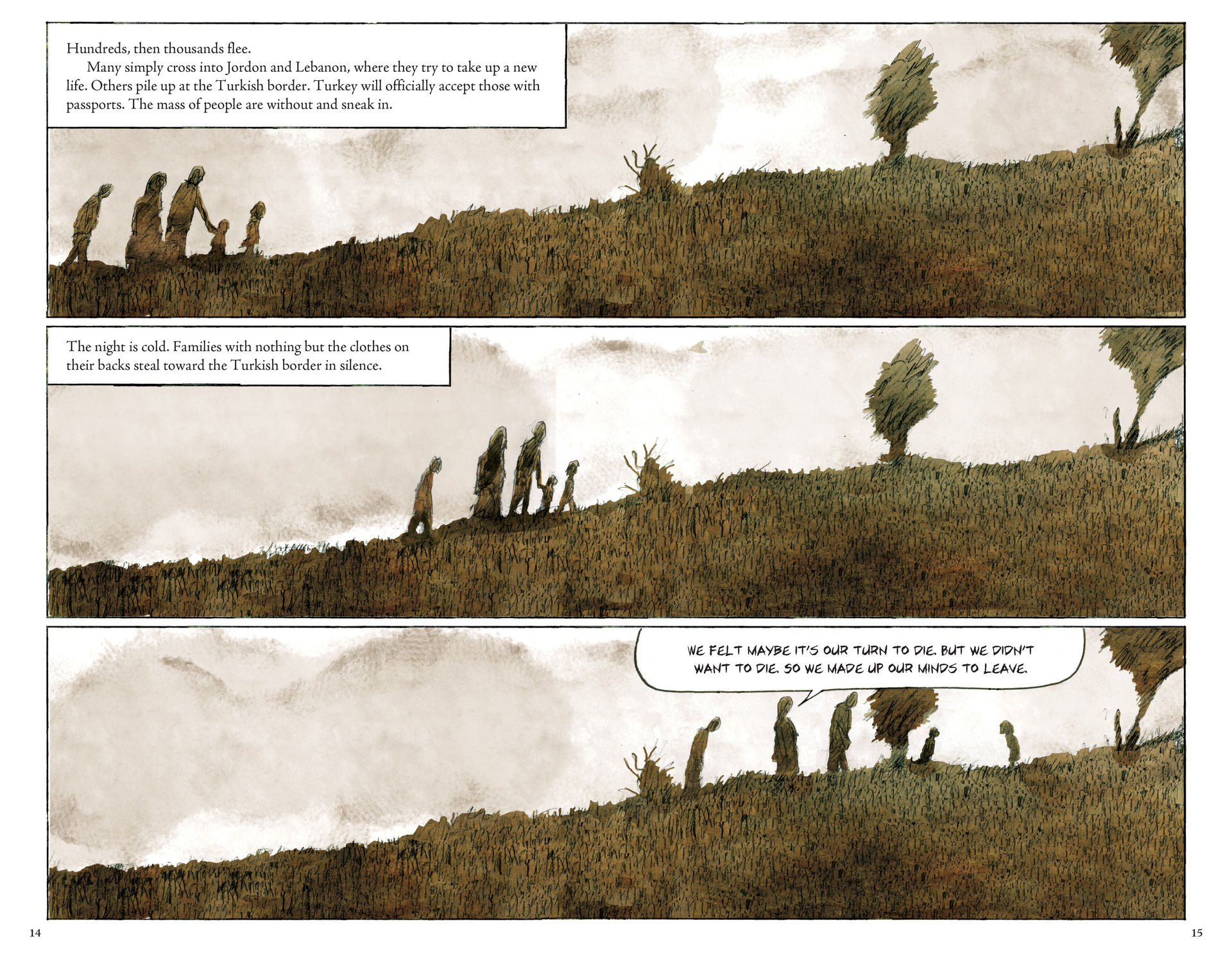 Read online The Unwanted: Stories of the Syrian Refugees comic -  Issue # TPB - 14