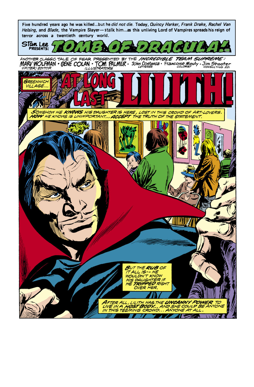 Read online Tomb of Dracula (1972) comic -  Issue #67 - 2