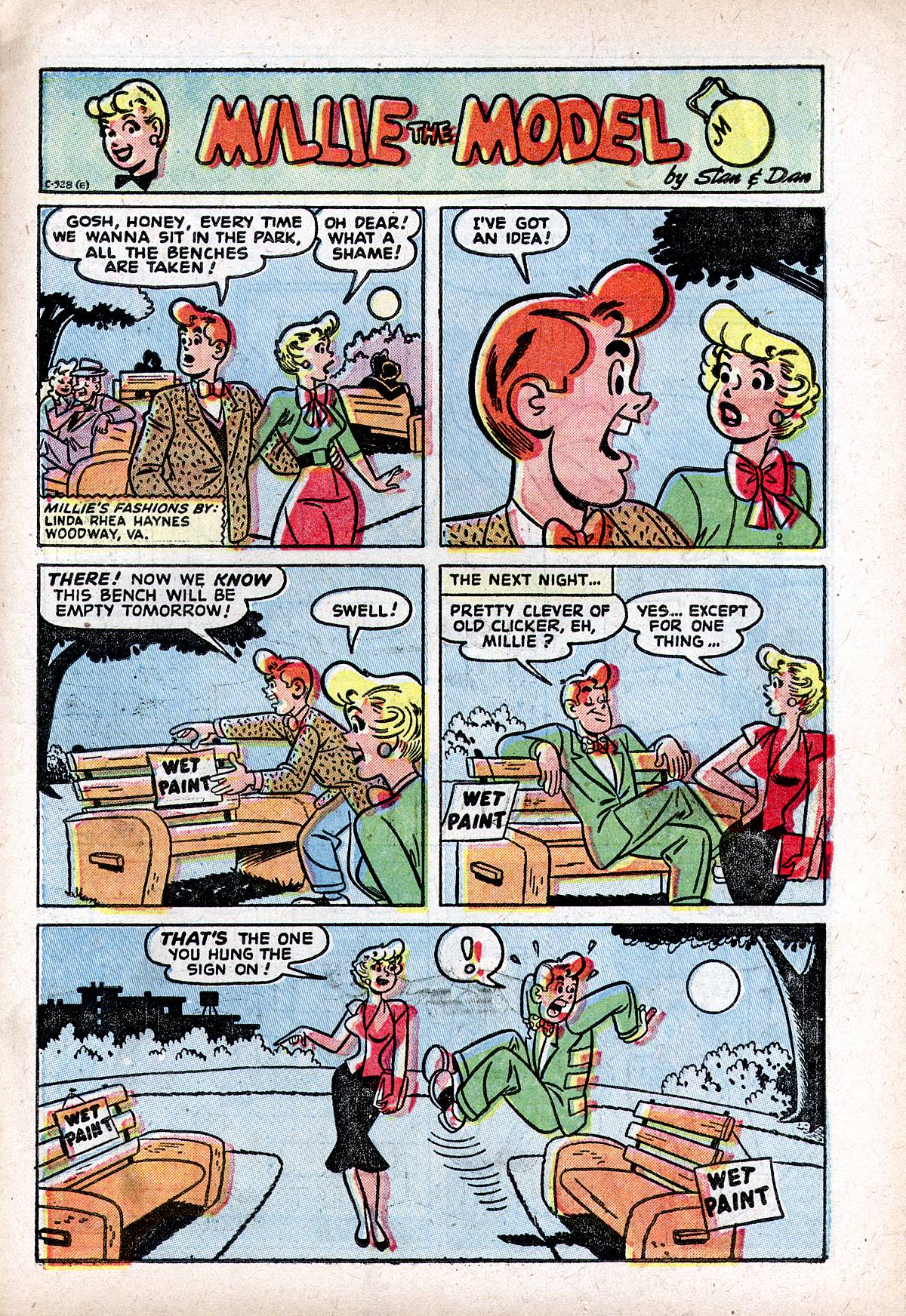 Read online Millie the Model comic -  Issue #47 - 23