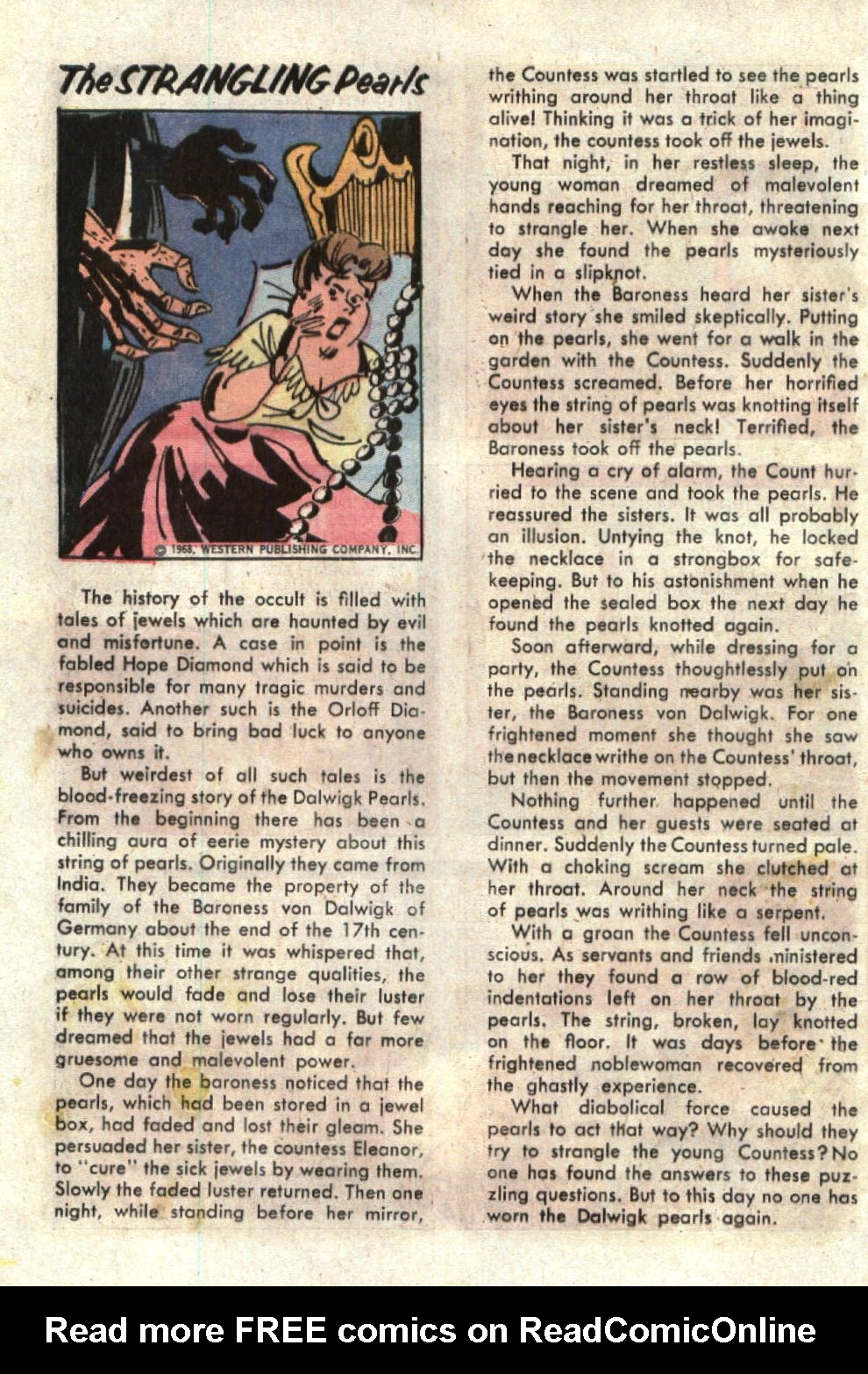 Read online Boris Karloff Tales of Mystery comic -  Issue #25 - 12