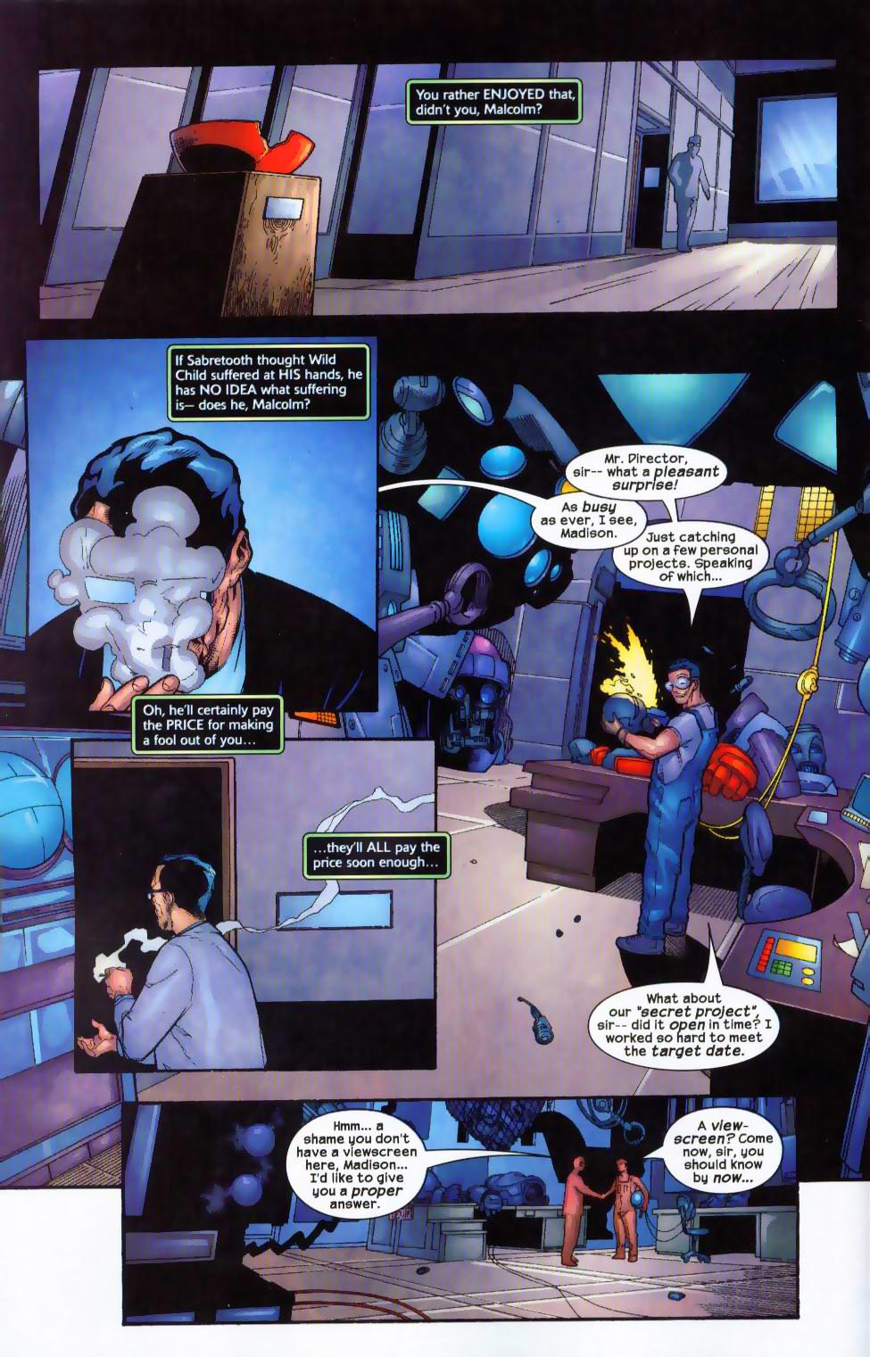 Read online Weapon X (2002) comic -  Issue #4 - 24