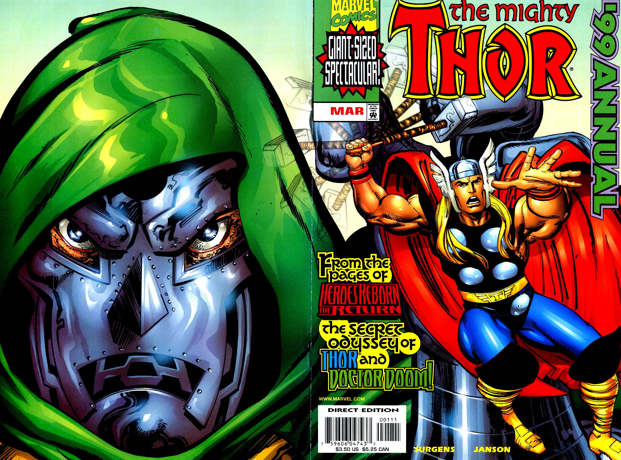 Read online Thor (1998) comic -  Issue # Annual 1999 - 2