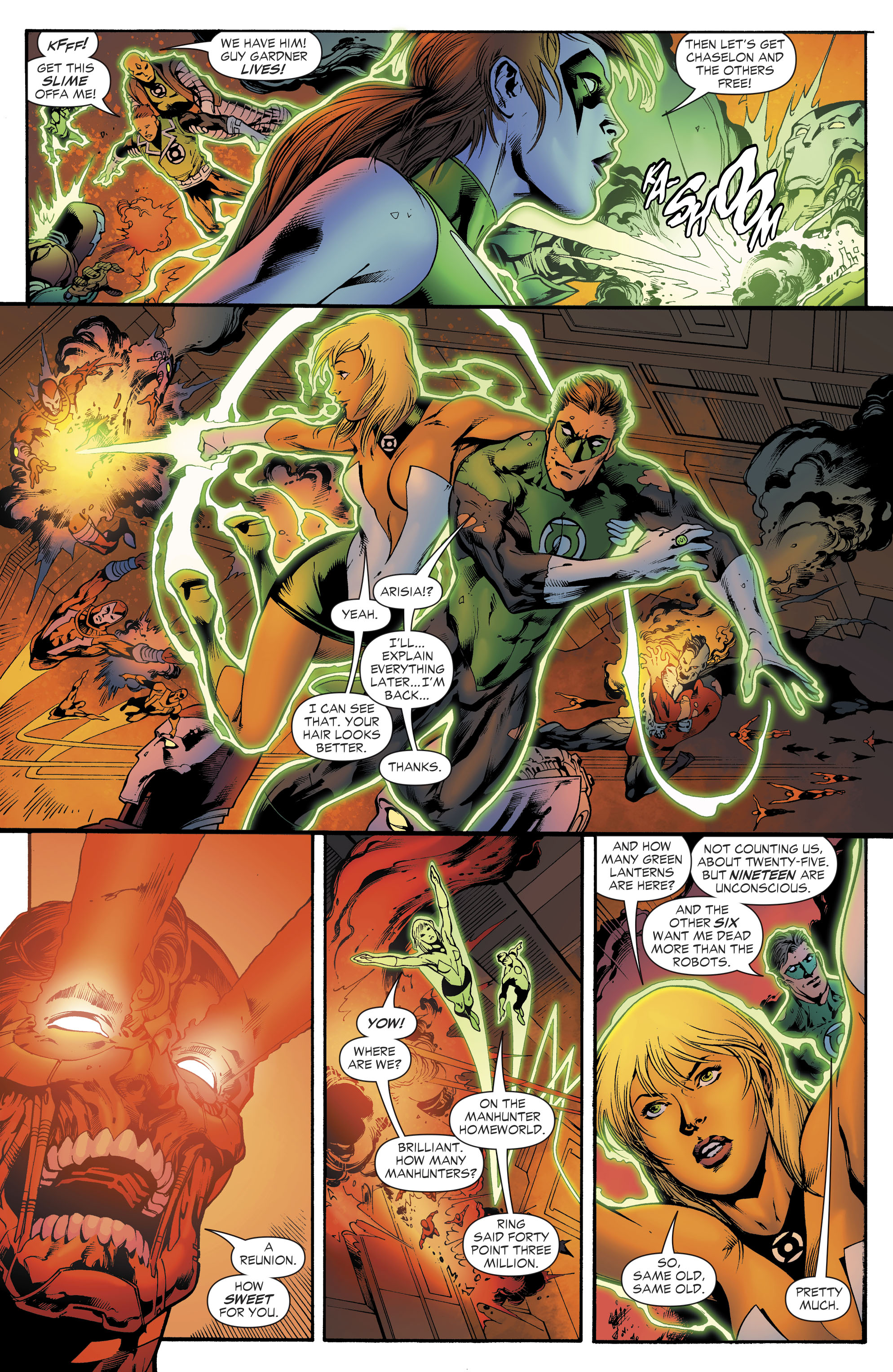Read online Green Lantern by Geoff Johns comic -  Issue # TPB 2 (Part 3) - 21