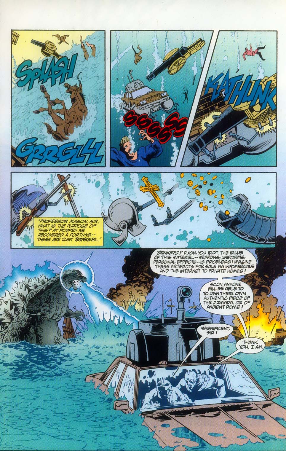 Read online Godzilla (1995) comic -  Issue #10 - 12