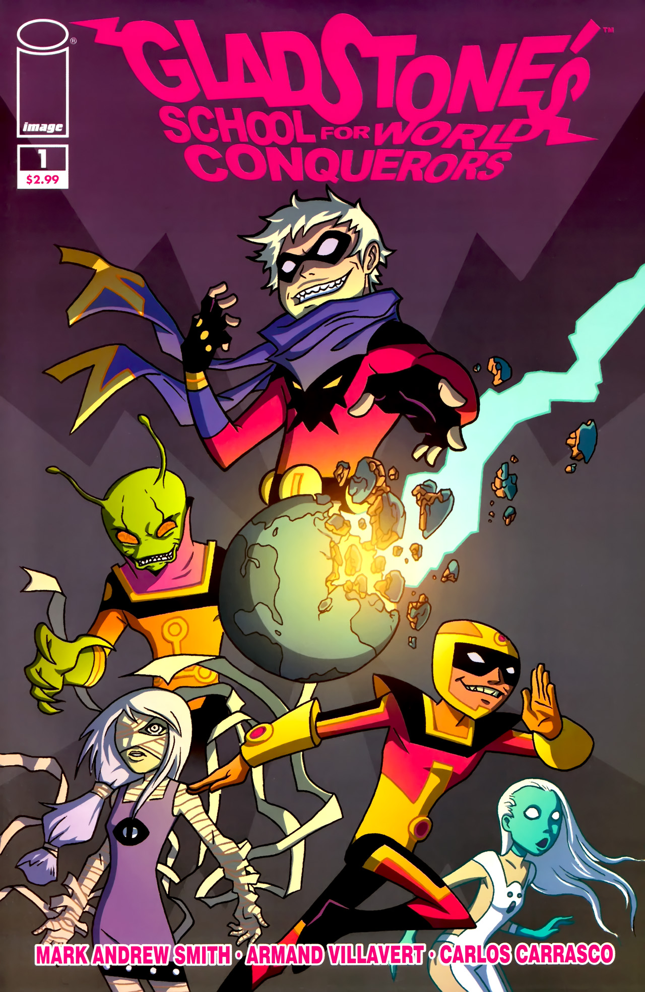 Read online Gladstone's School for World Conquerors (2011) comic -  Issue #1 - 1