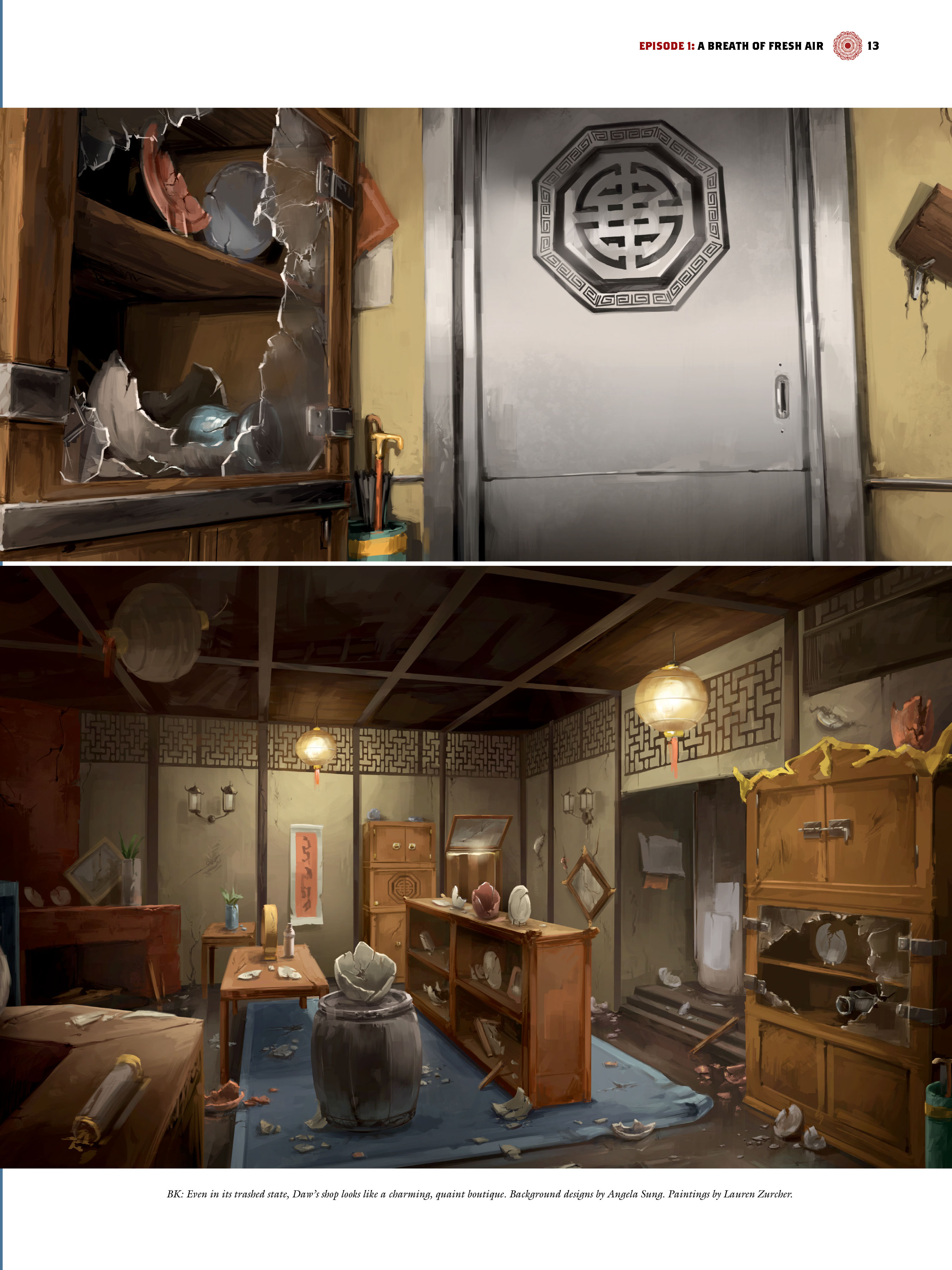 Read online The Legend of Korra: The Art of the Animated Series comic -  Issue # TPB 3 - 14