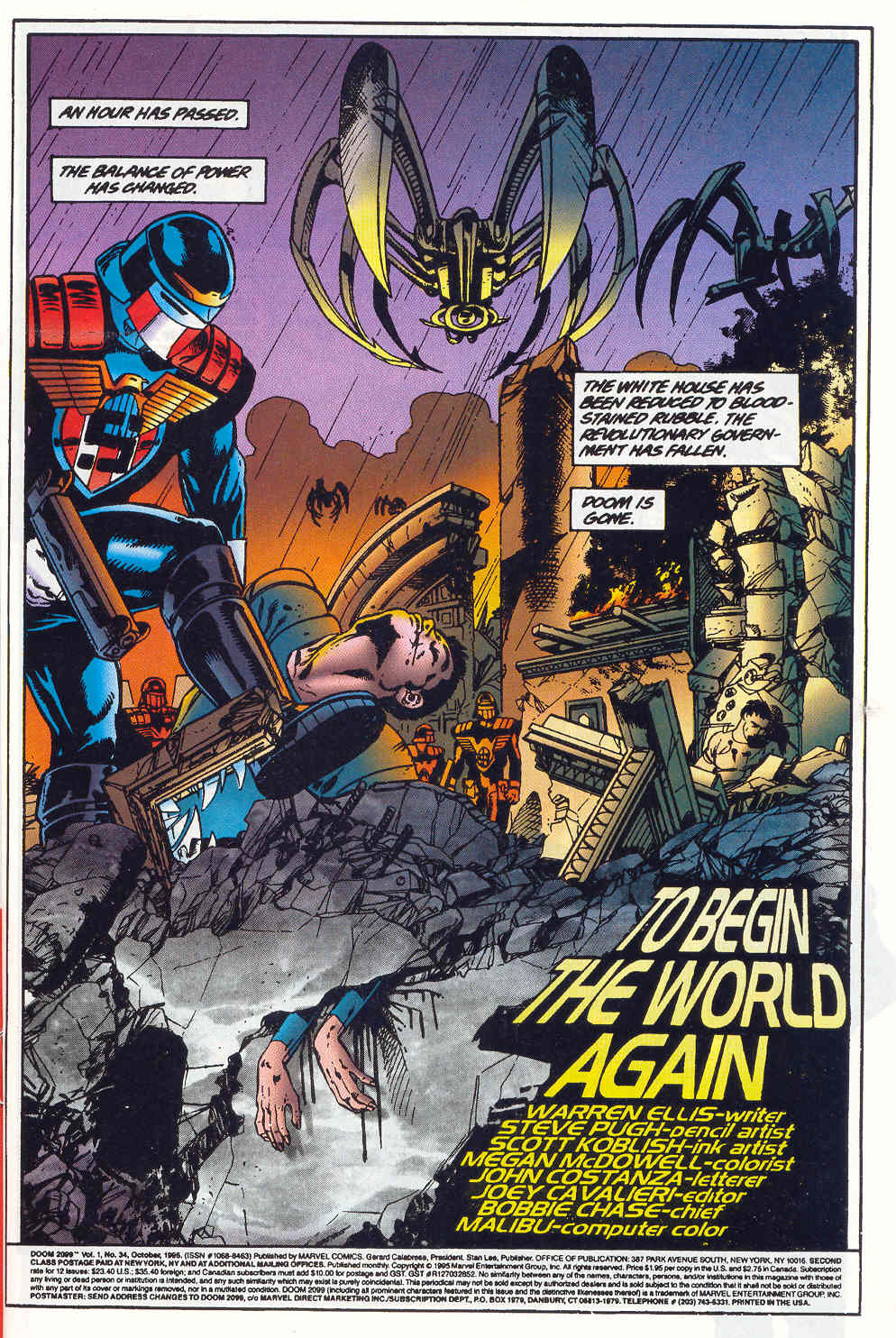 Read online Doom 2099 comic -  Issue #34 - 2