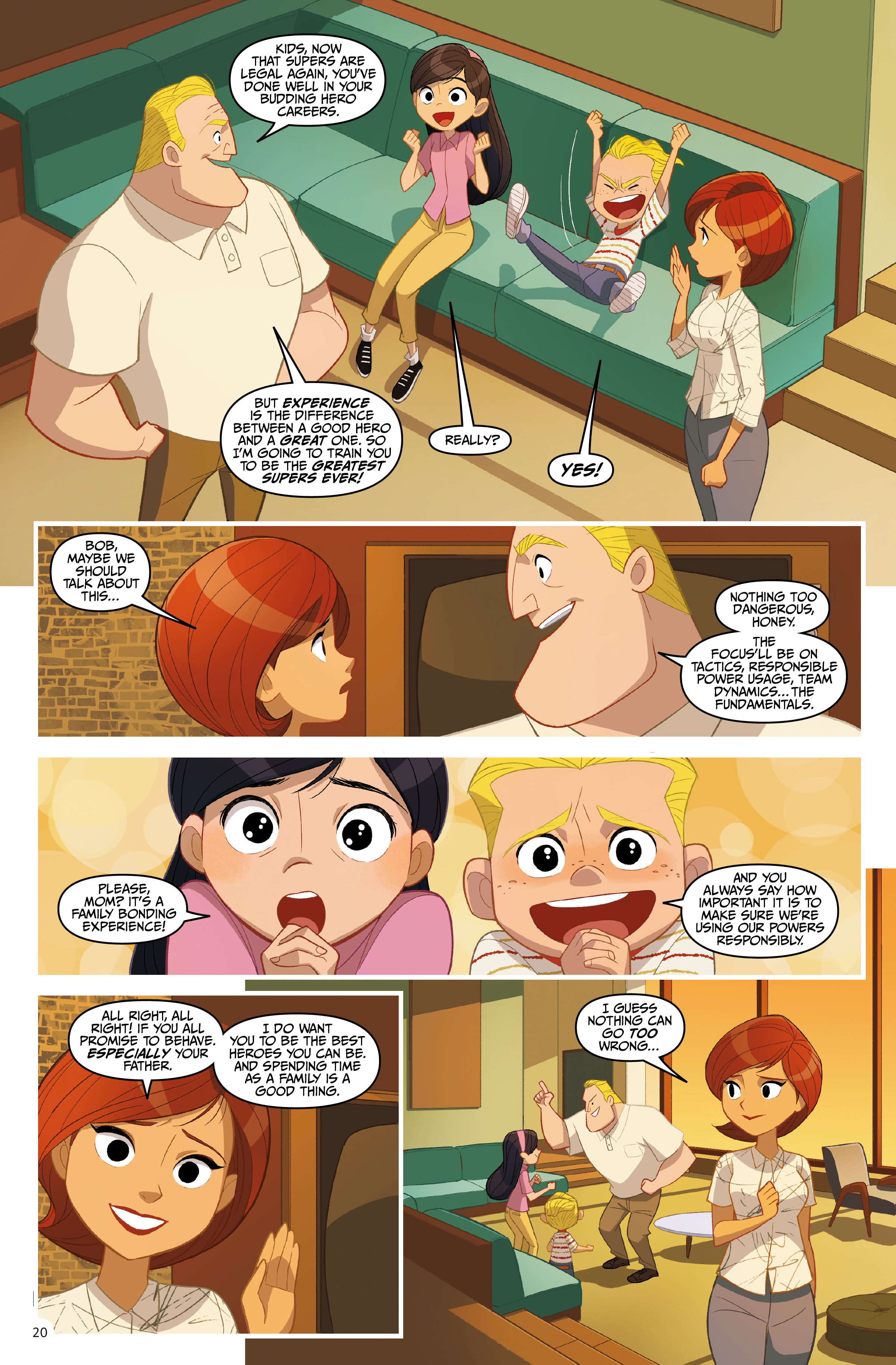 Read online Disney/PIXAR Incredibles 2 Library Edition comic -  Issue # TPB (Part 1) - 19