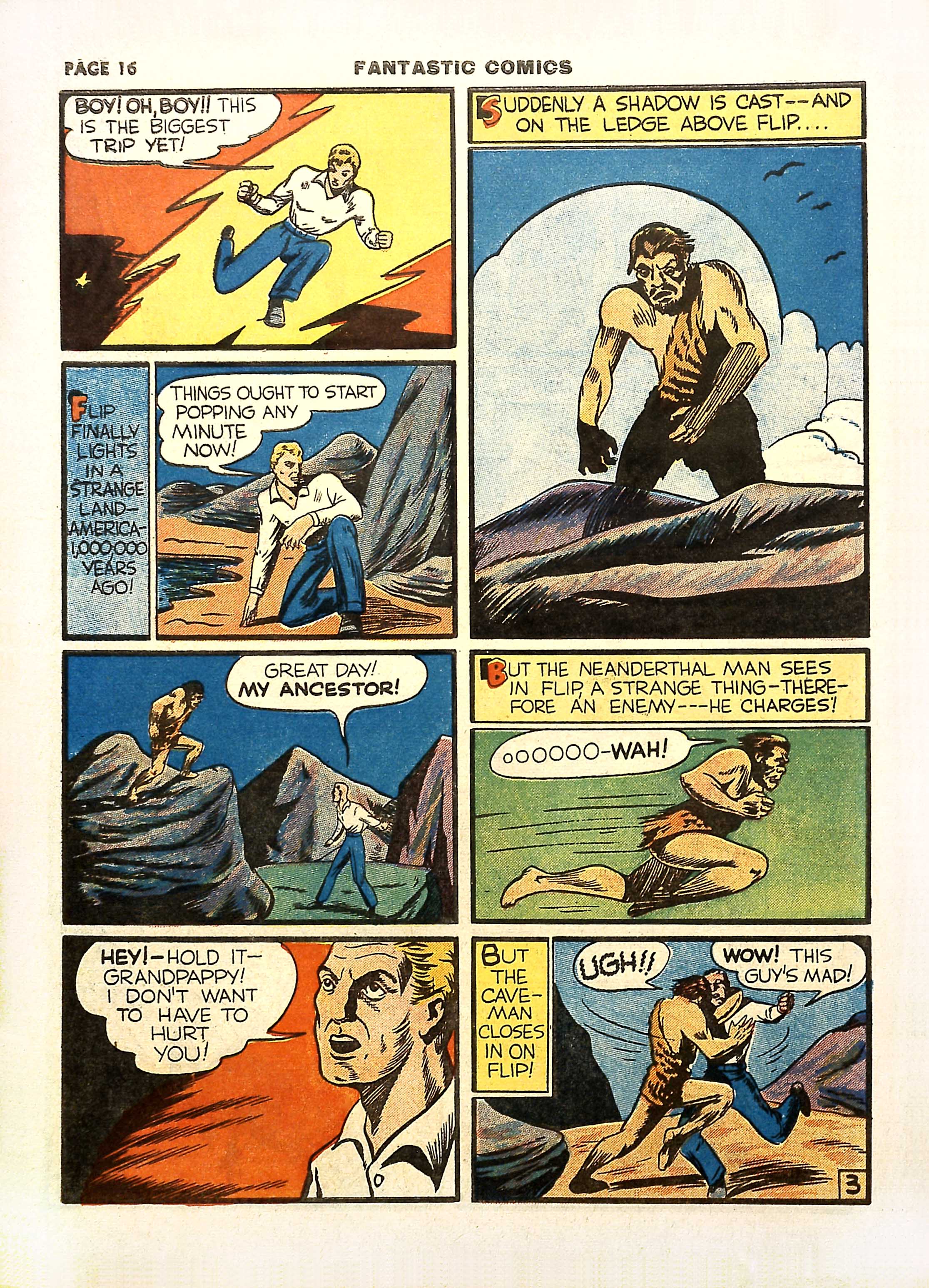 Read online Fantastic Comics comic -  Issue #11 - 19