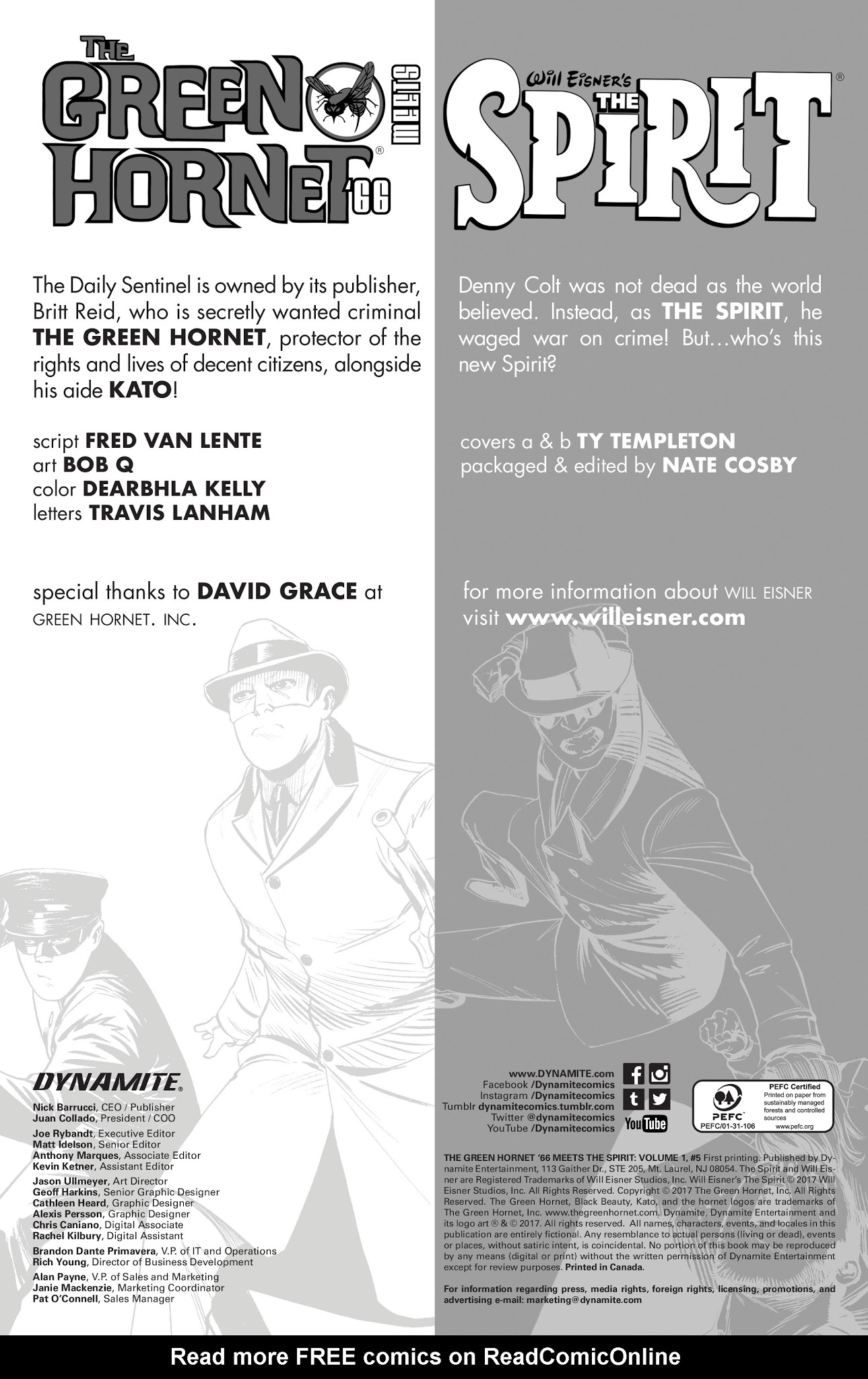 Read online The Green Hornet '66 Meets the Spirit comic -  Issue #5 - 2