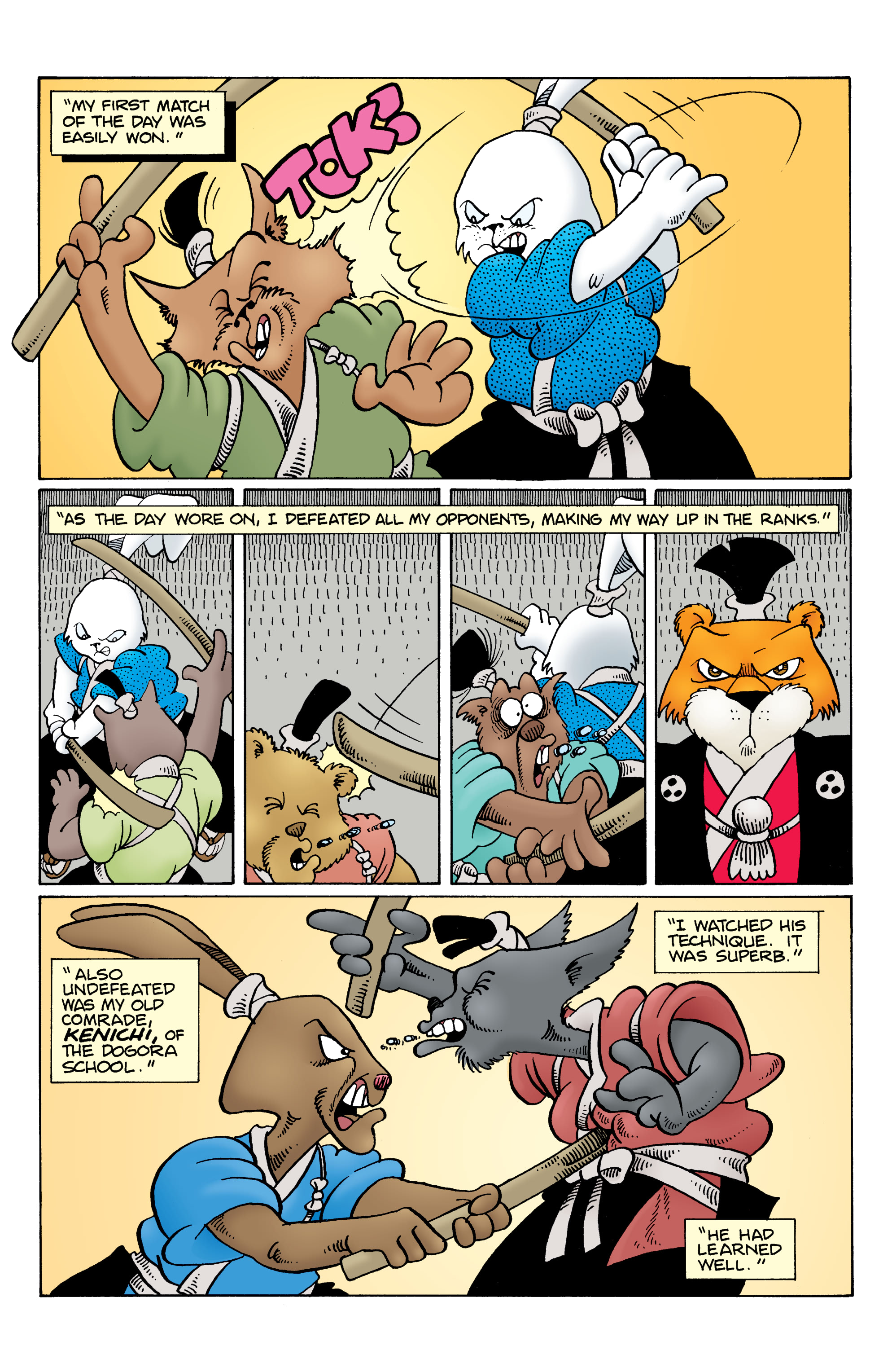 Read online Usagi Yojimbo Color Classics comic -  Issue #2 - 18