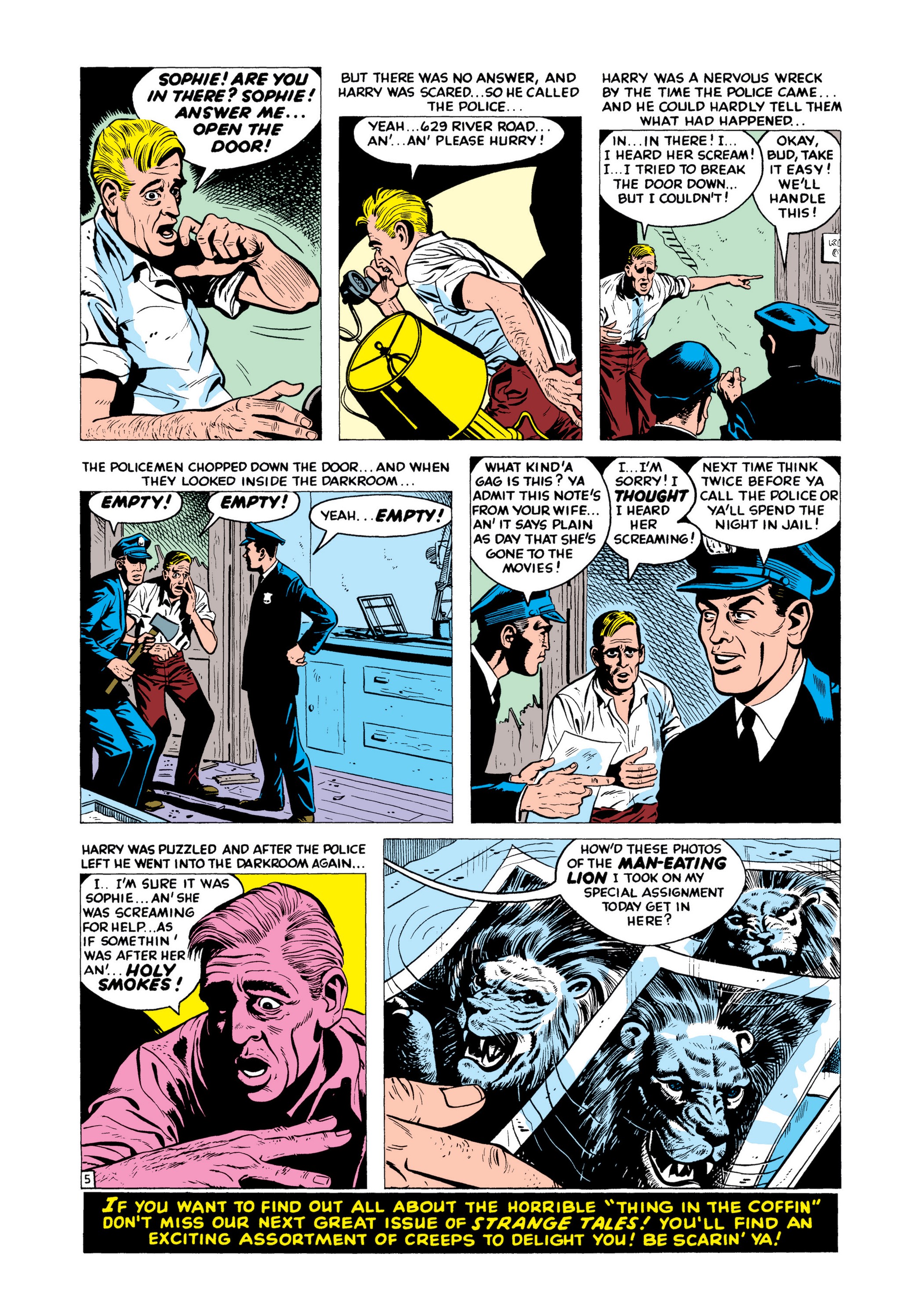 Read online Marvel Masterworks: Atlas Era Strange Tales comic -  Issue # TPB 3 (Part 1) - 89