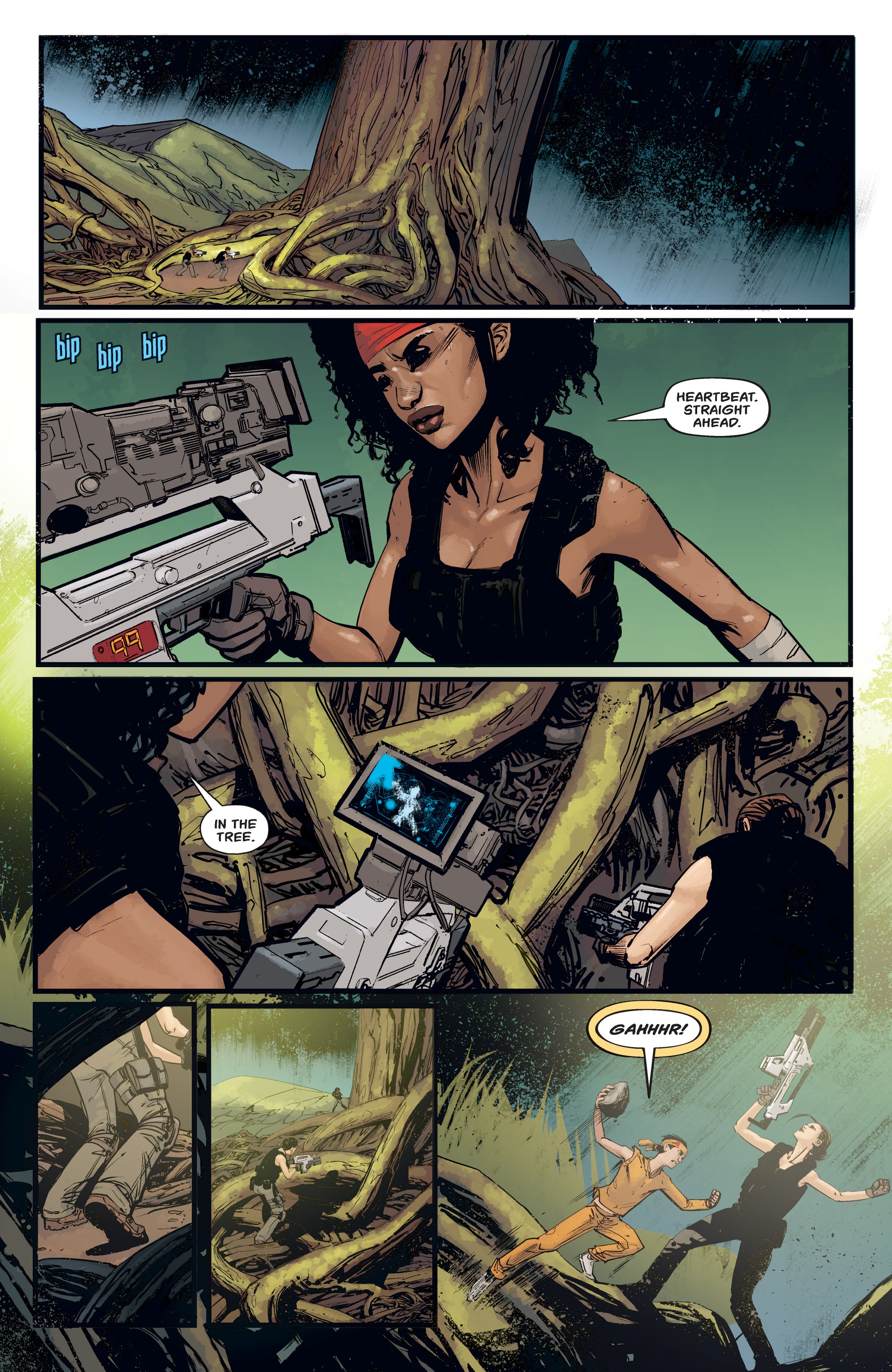 Read online Aliens: Resistance comic -  Issue #4 - 8