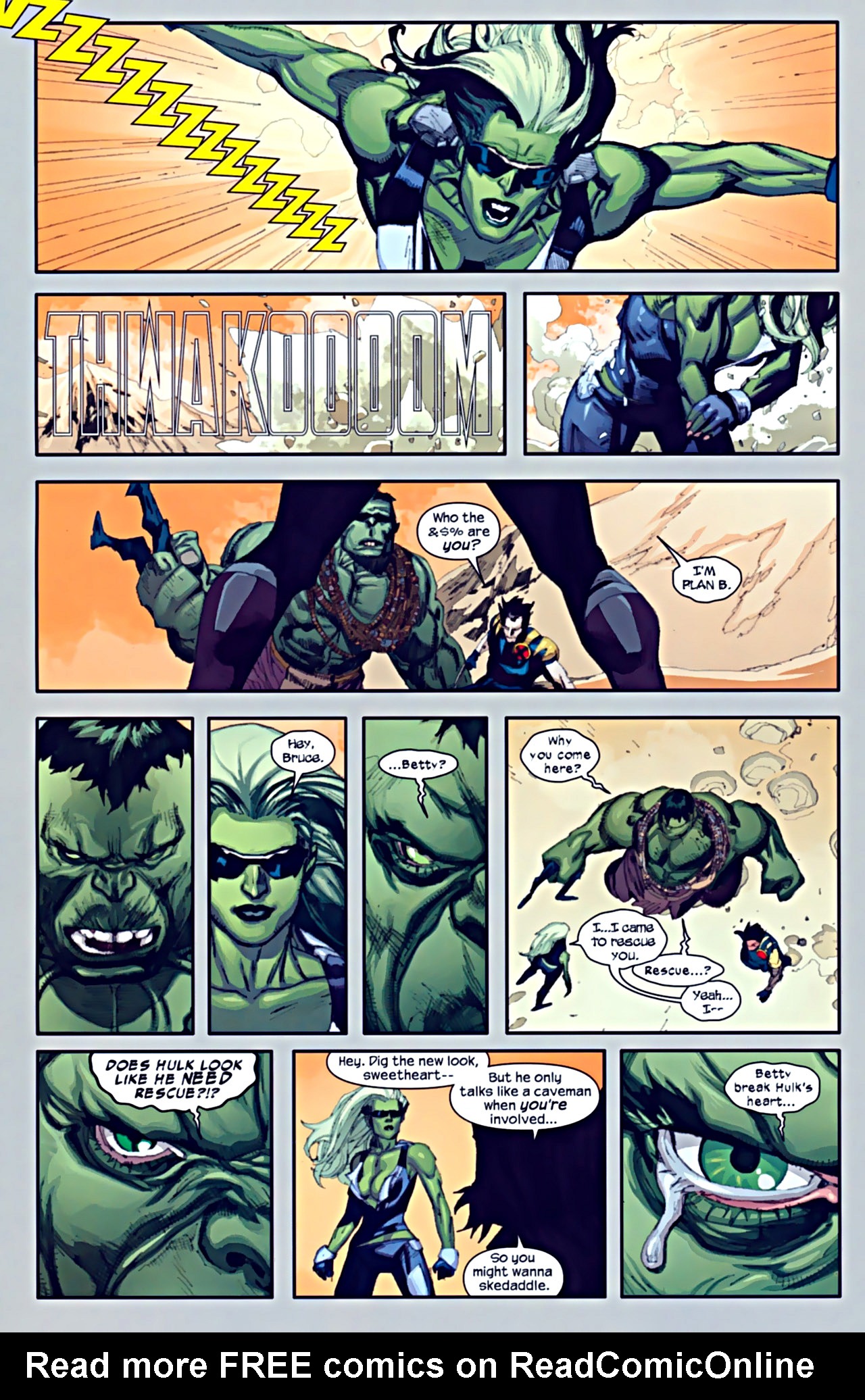 Read online Ultimate Wolverine vs. Hulk comic -  Issue #4 - 22