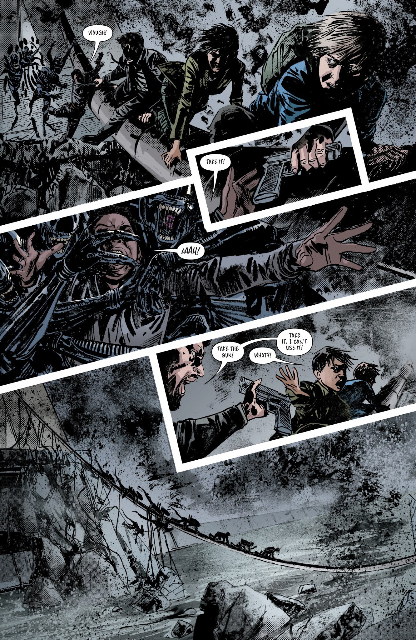 Read online Aliens: Dust To Dust comic -  Issue #3 - 20