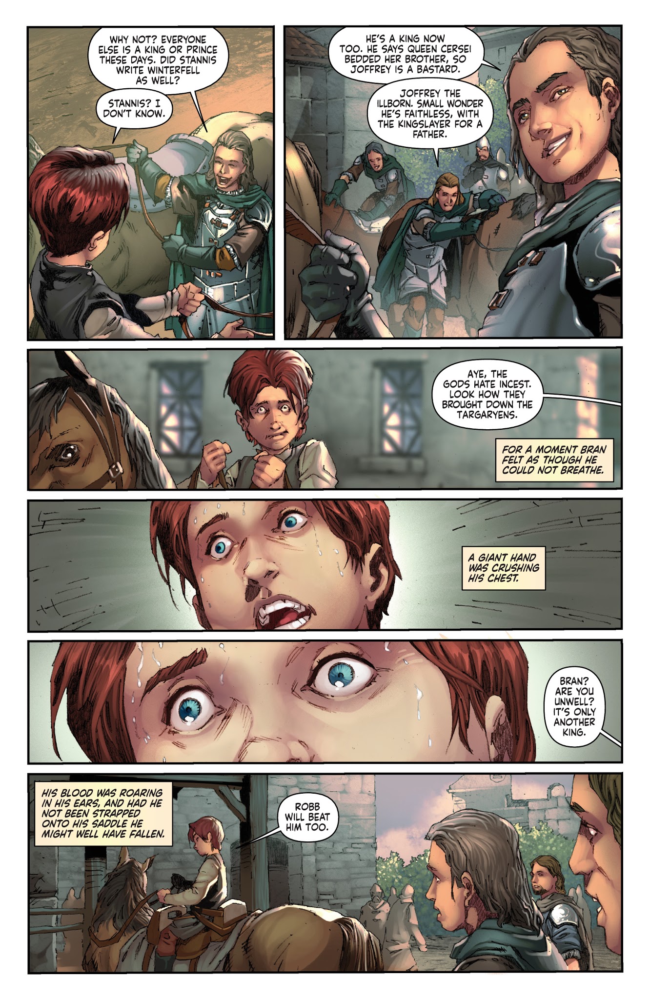 Read online A Clash of Kings comic -  Issue #9 - 13