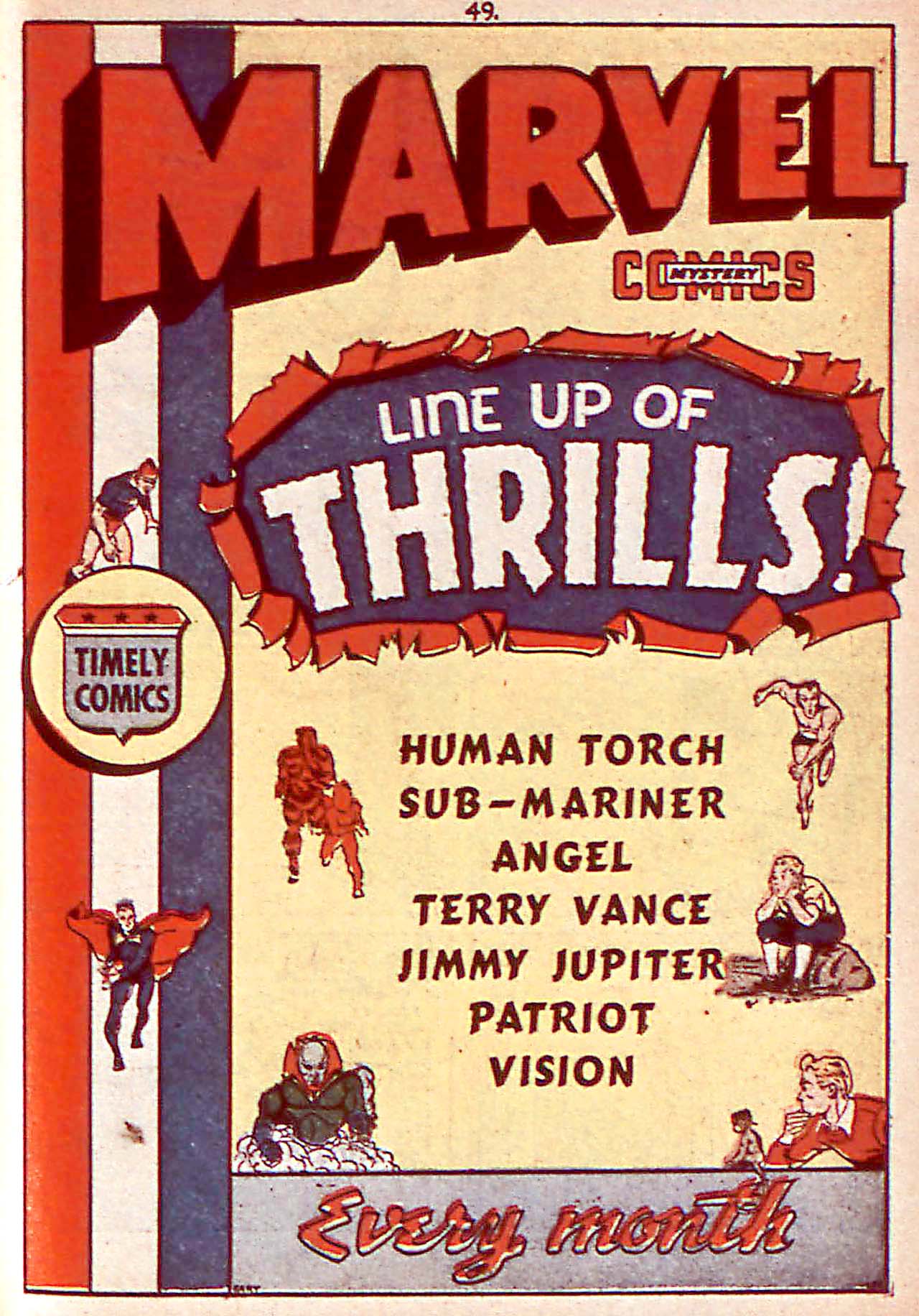 Read online Captain America Comics comic -  Issue #18 - 50