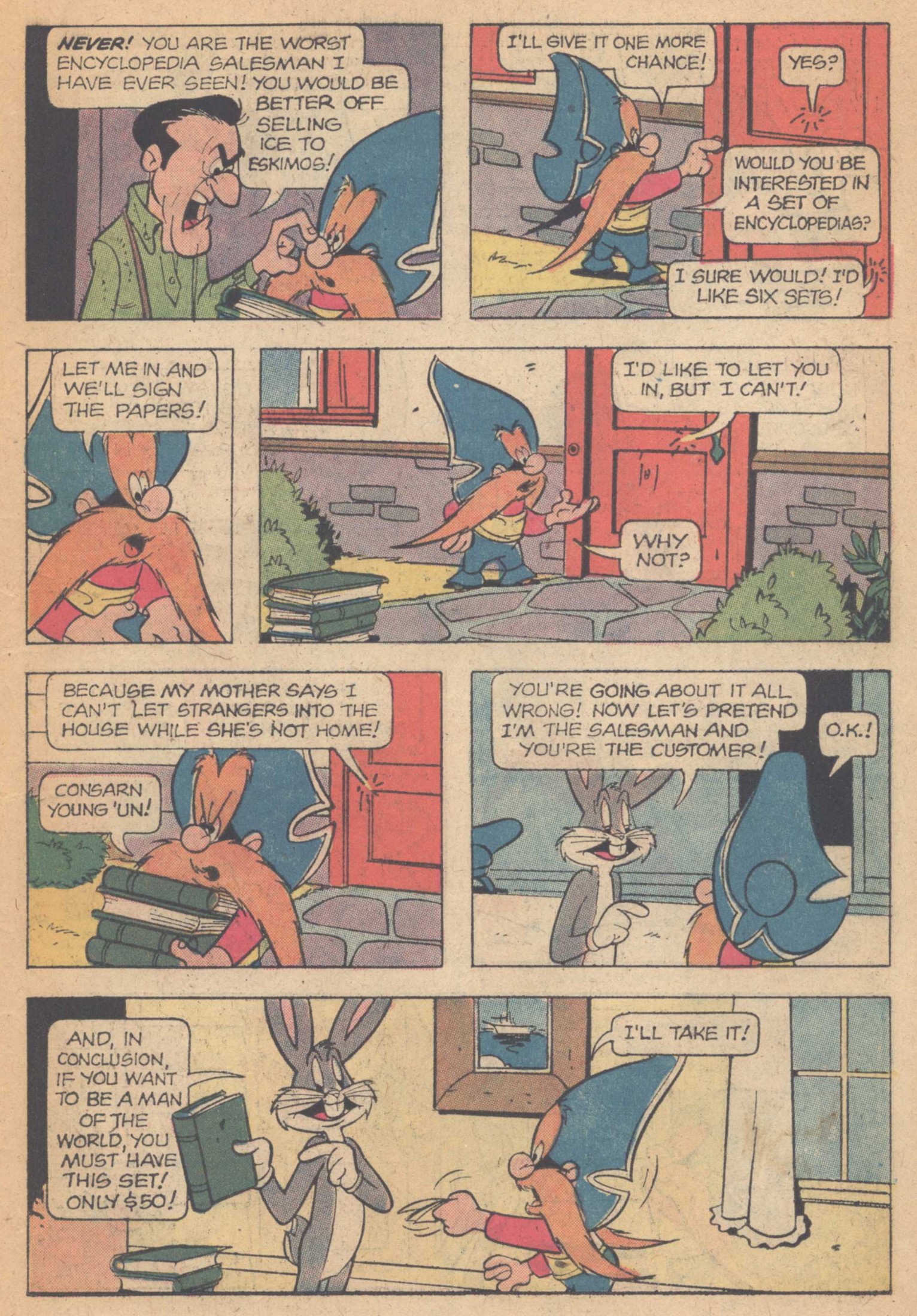 Read online Yosemite Sam and Bugs Bunny comic -  Issue #33 - 11