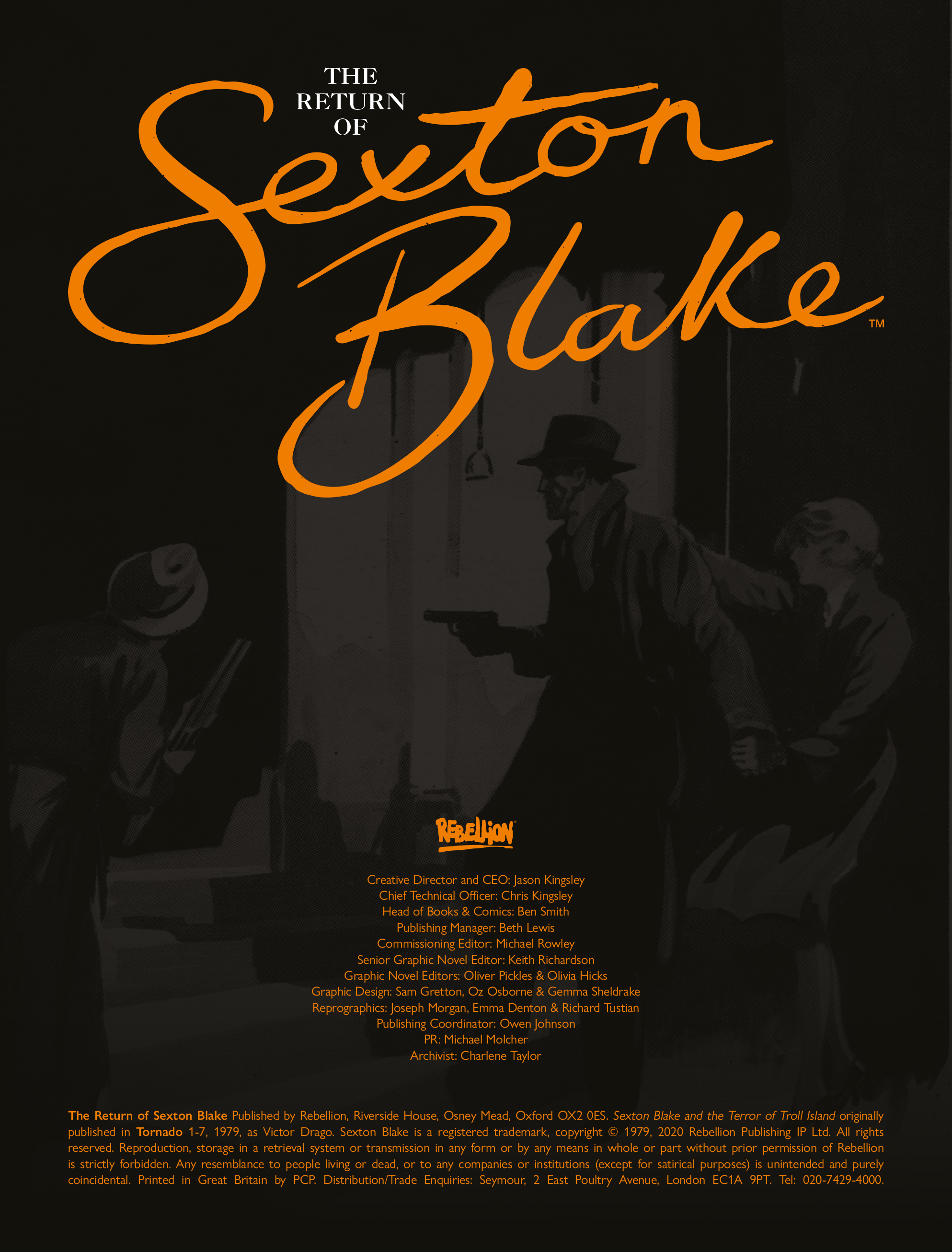 Read online The Return of Sexton Blake comic -  Issue # TPB - 2