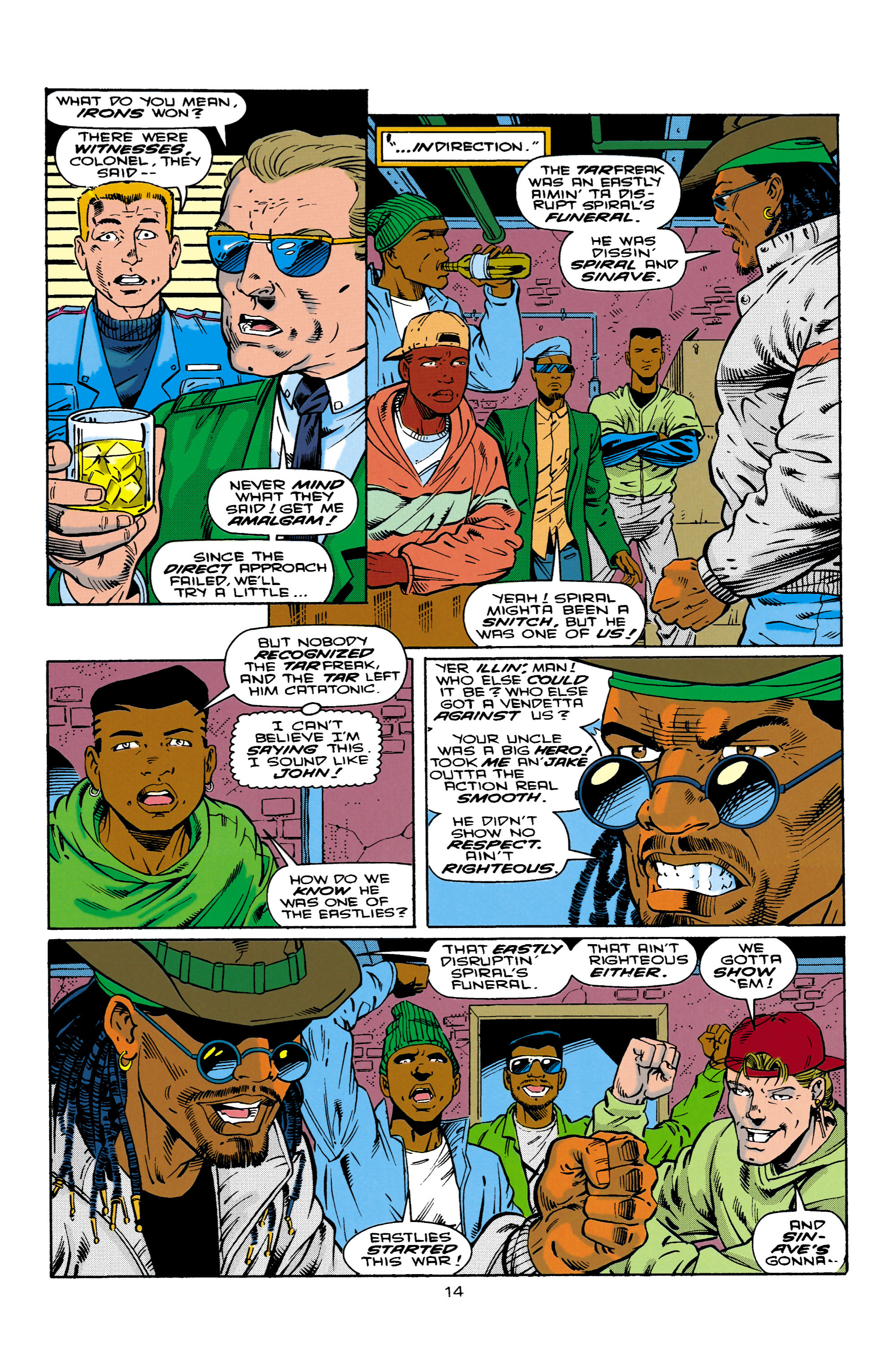 Read online Steel (1994) comic -  Issue #4 - 14