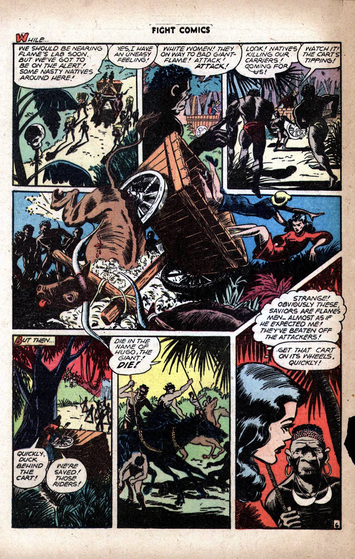 Read online Fight Comics comic -  Issue #49 - 8