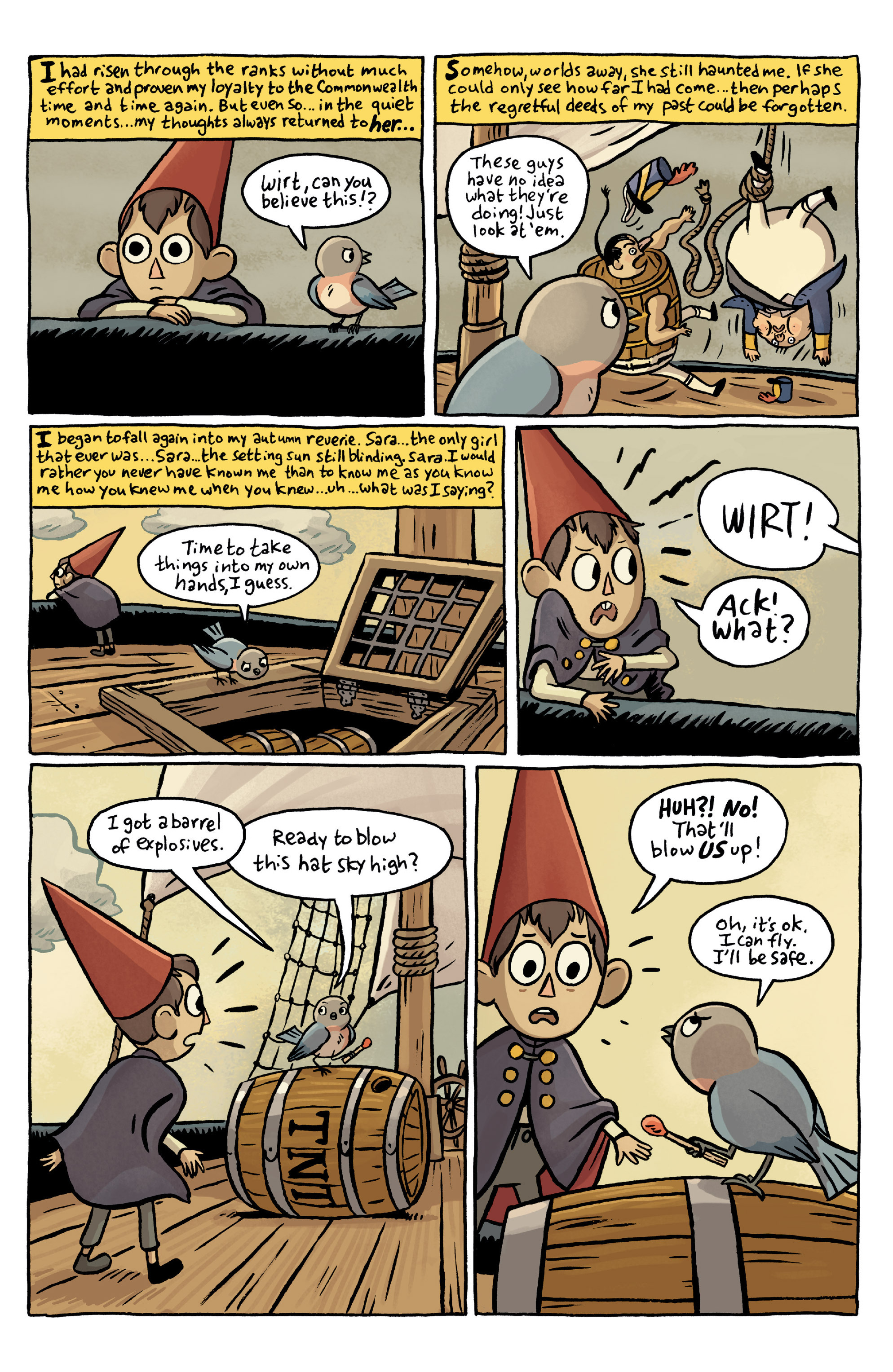 Read online Over the Garden Wall (2015) comic -  Issue # _Special - 18