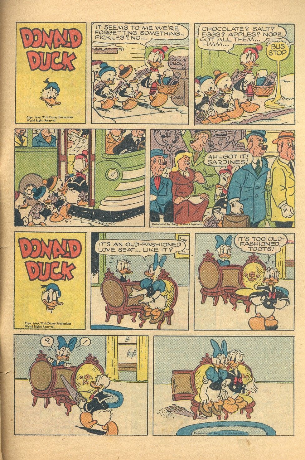 Read online Walt Disney's Comics and Stories comic -  Issue #137 - 27