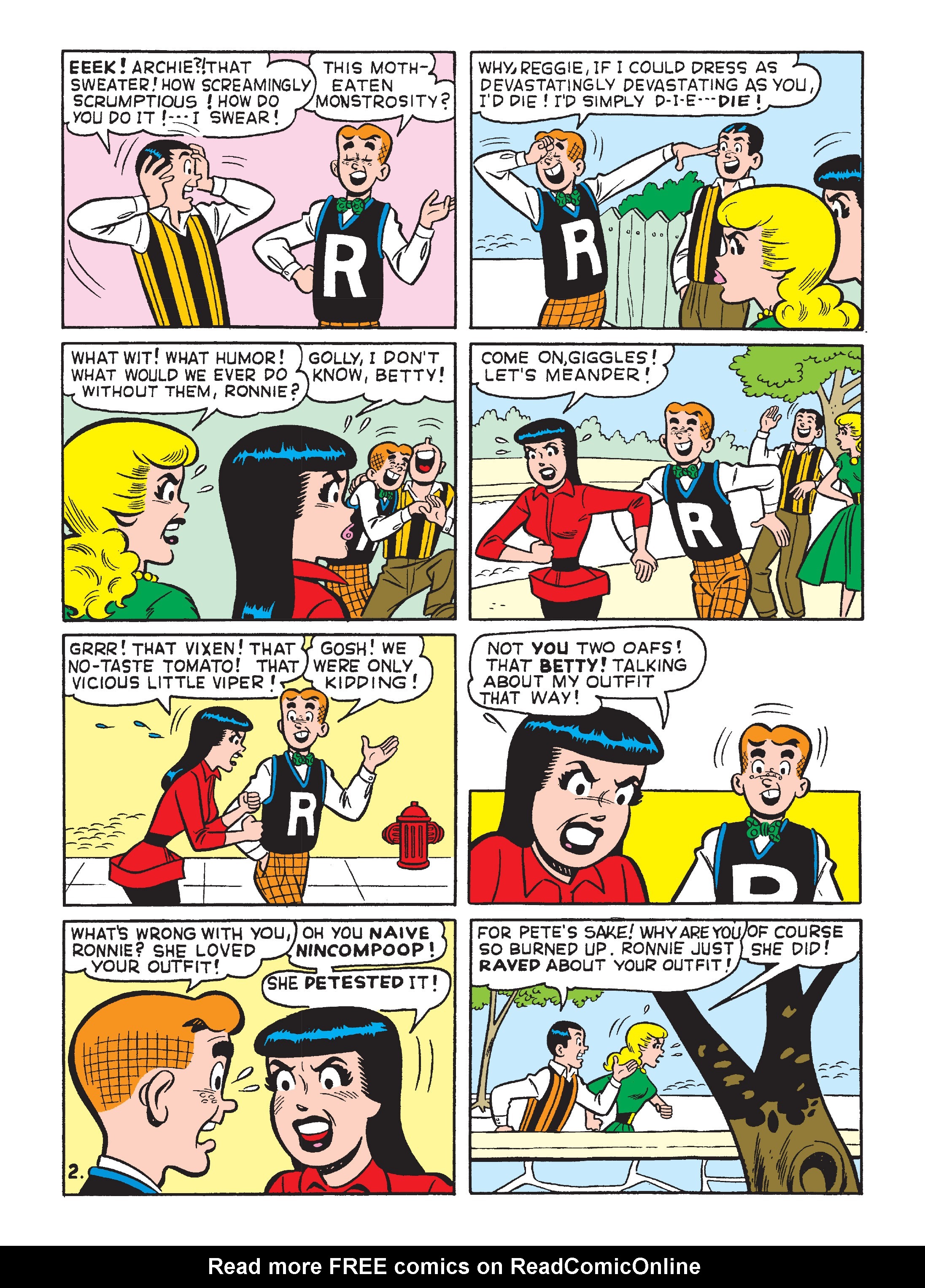 Read online Betty & Veronica Friends Double Digest comic -  Issue #240 - 145