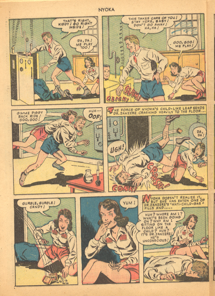 Read online Nyoka the Jungle Girl (1945) comic -  Issue #41 - 48