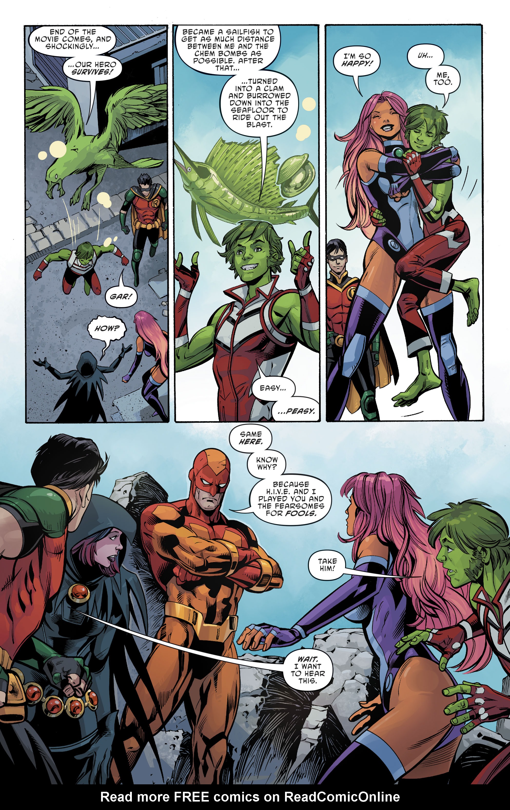 Read online Titans: Burning Rage comic -  Issue #3 - 12