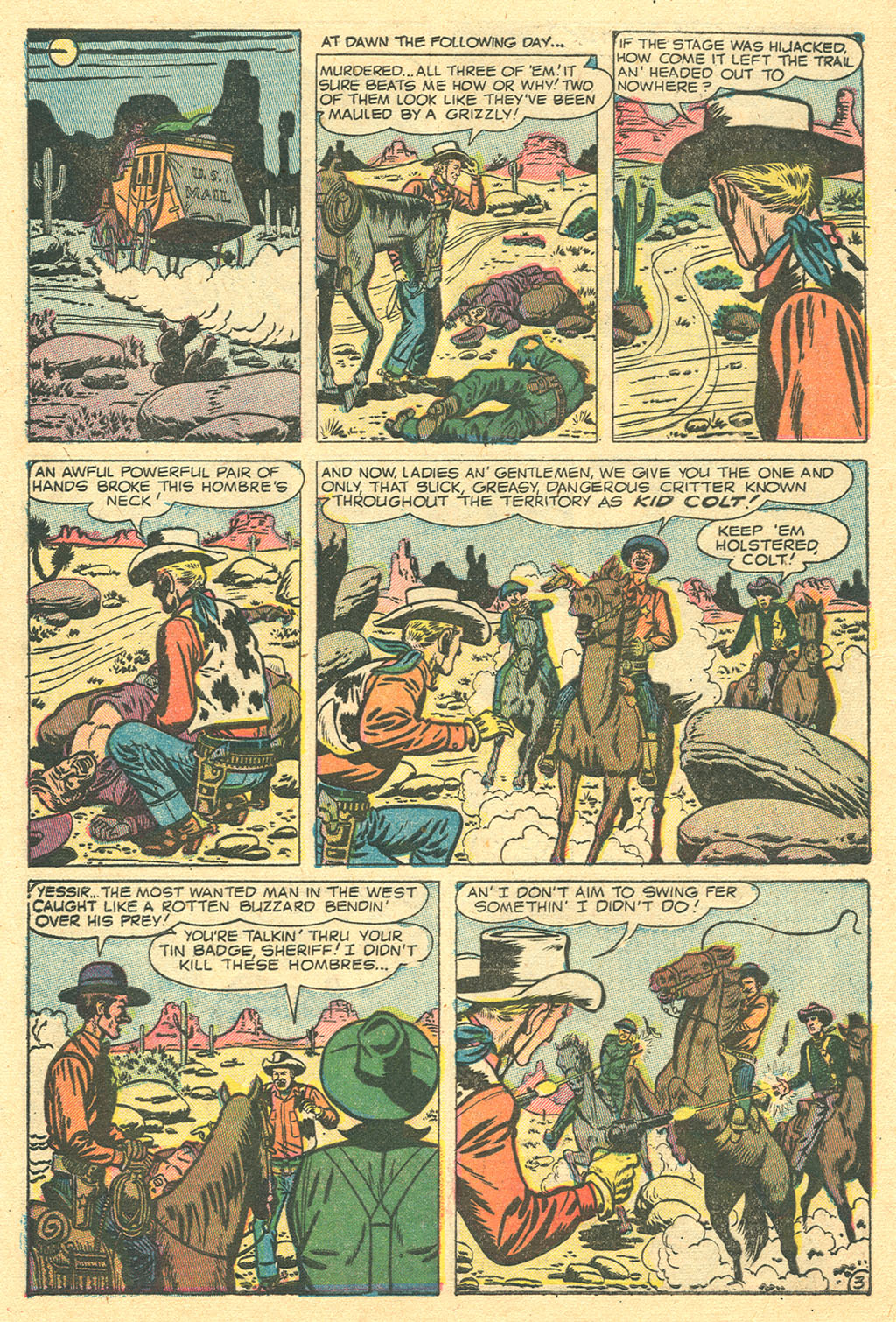 Read online Kid Colt Outlaw comic -  Issue #32 - 28