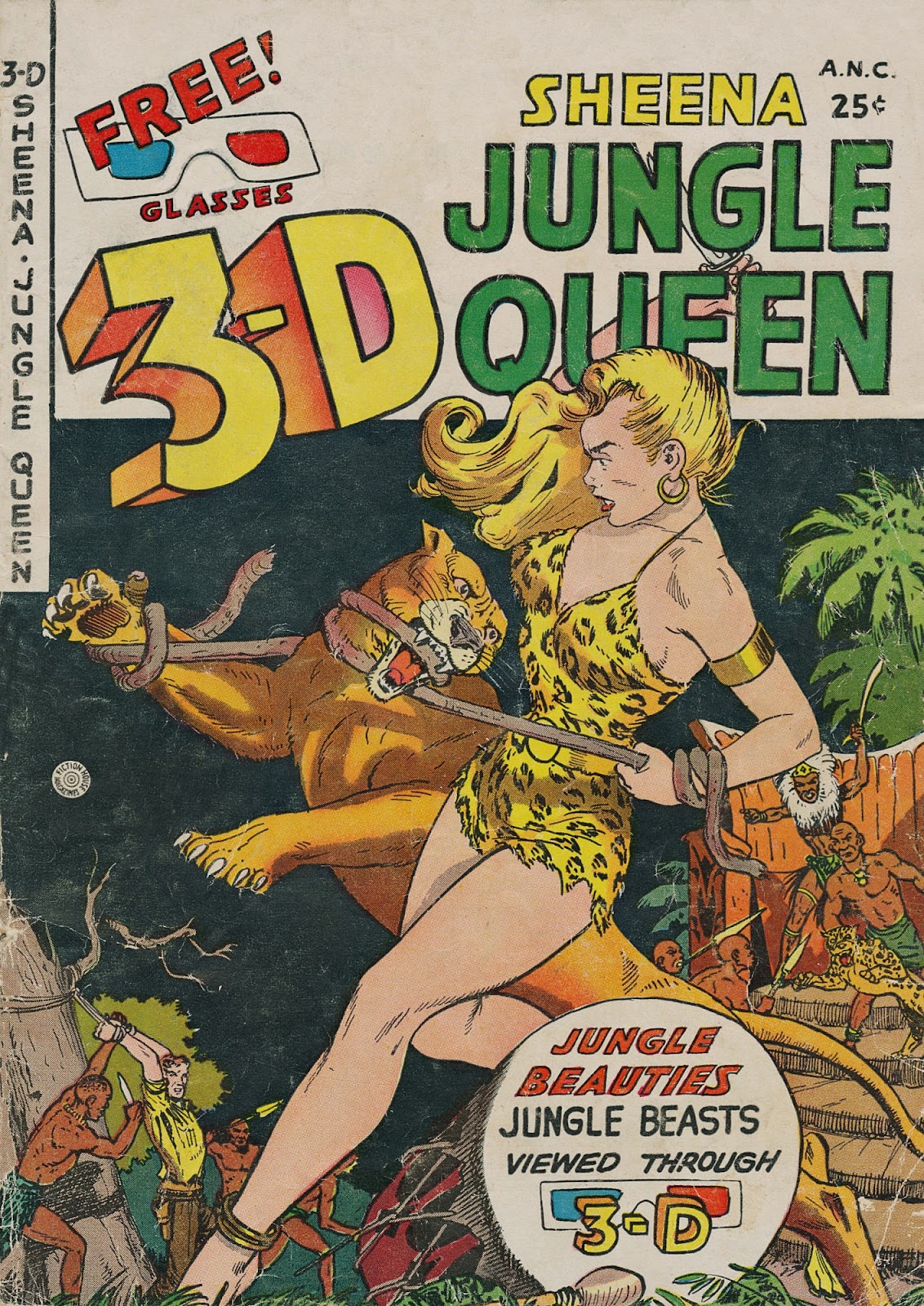 3-D Sheena, Jungle Queen issue Full - Page 1