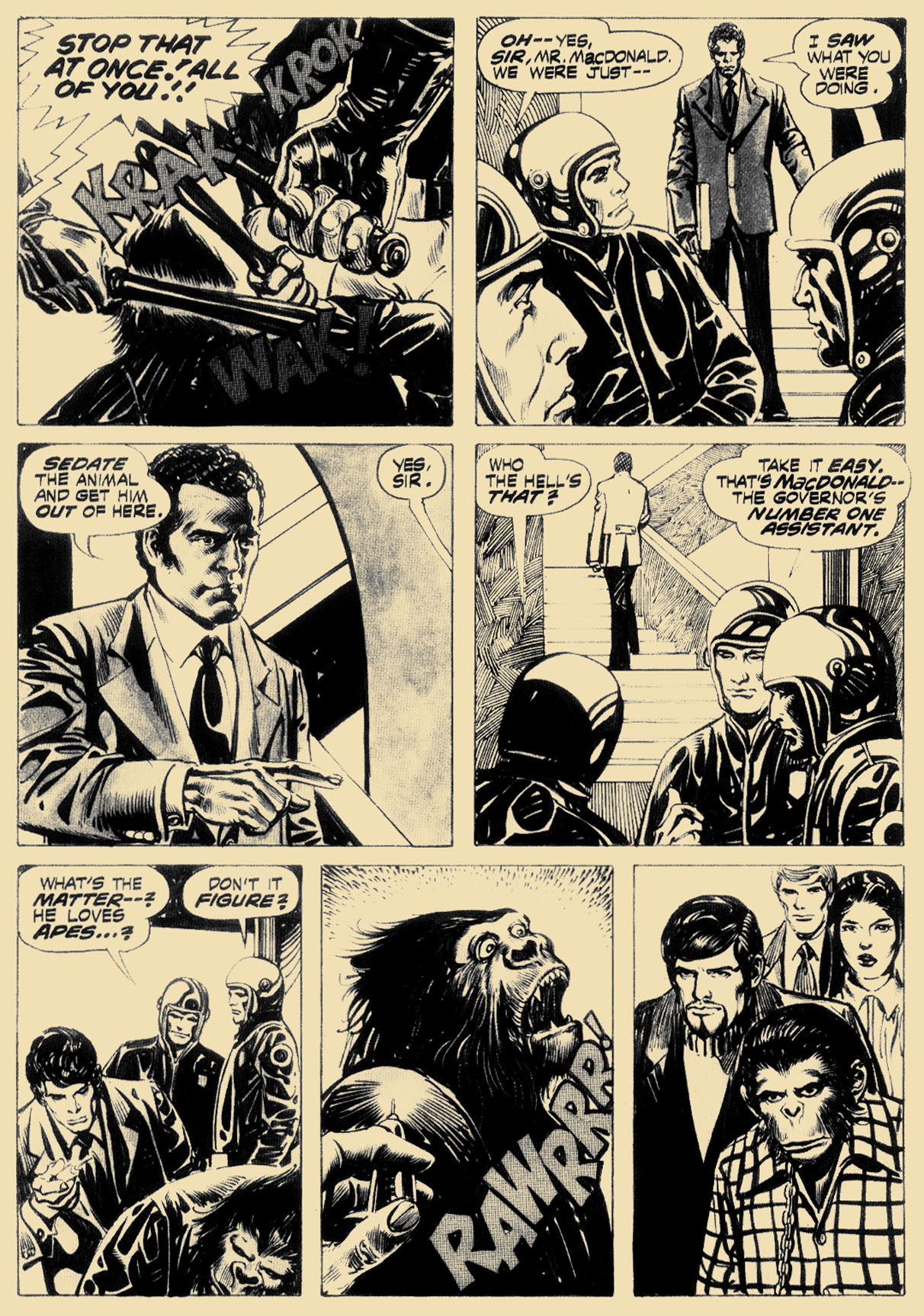 Read online Planet of the Apes comic -  Issue #17 - 44