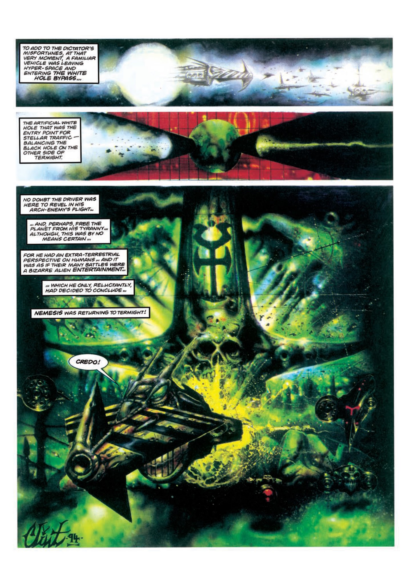 Read online The Complete Nemesis The Warlock comic -  Issue # TPB 3 - 141