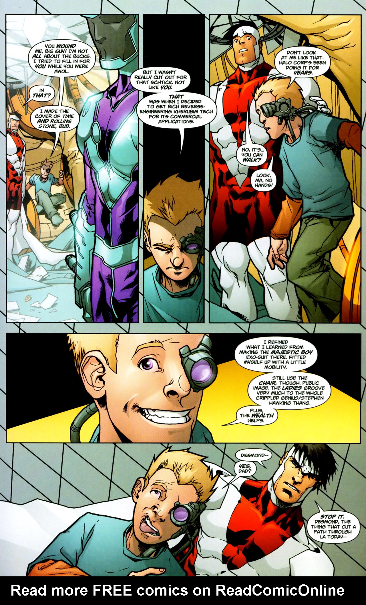 Read online Majestic (2005) comic -  Issue #8 - 18