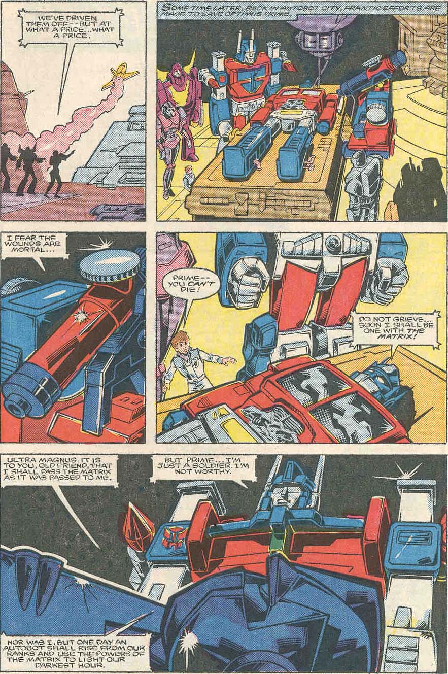Read online The Transformers: The Movie comic -  Issue #1 - 19