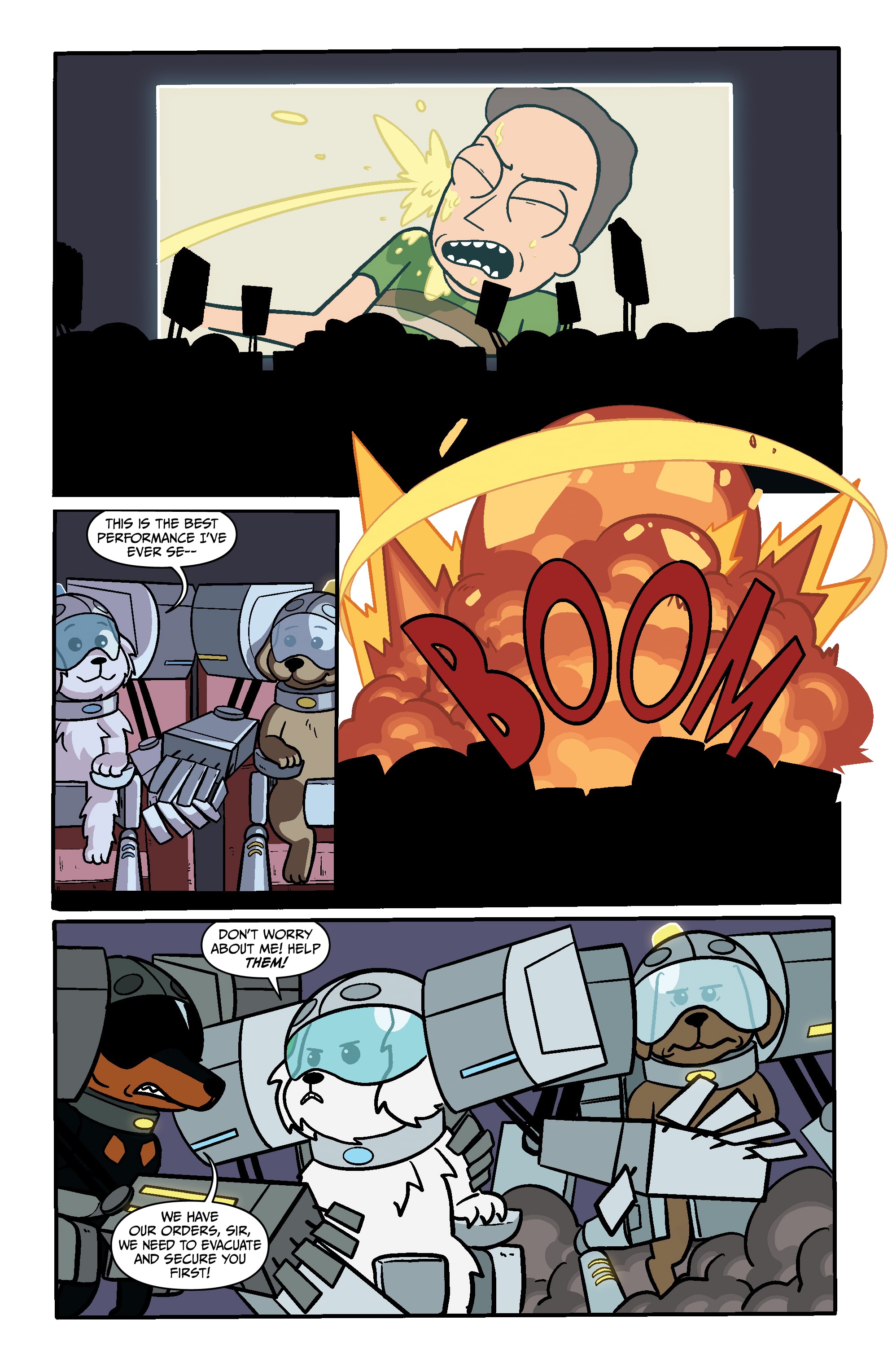 Read online Rick and Morty Presents: Snuffles Goes to War comic -  Issue # Full - 10