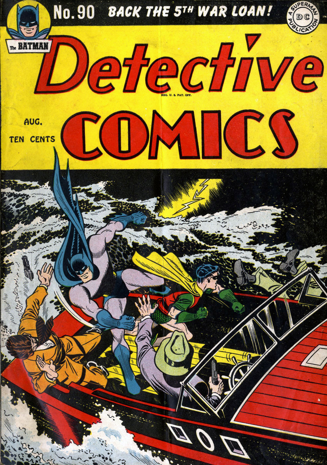 Read online Detective Comics (1937) comic -  Issue #90 - 1