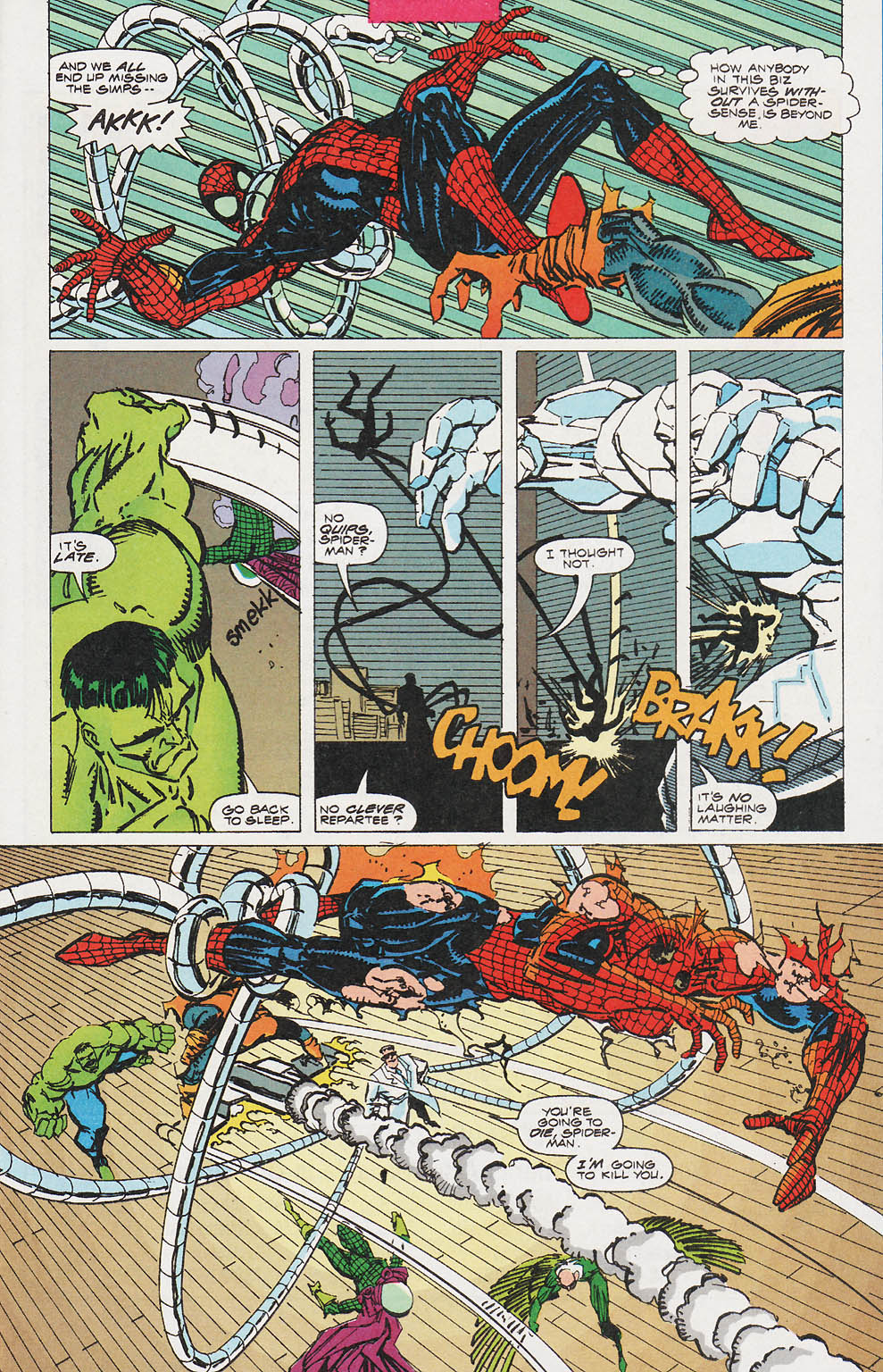 Read online Spider-Man (1990) comic -  Issue #19 - Slugfest - 9