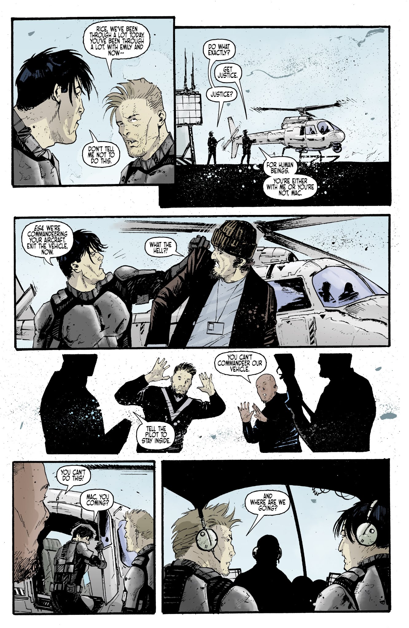 Read online Port of Earth comic -  Issue #6 - 21