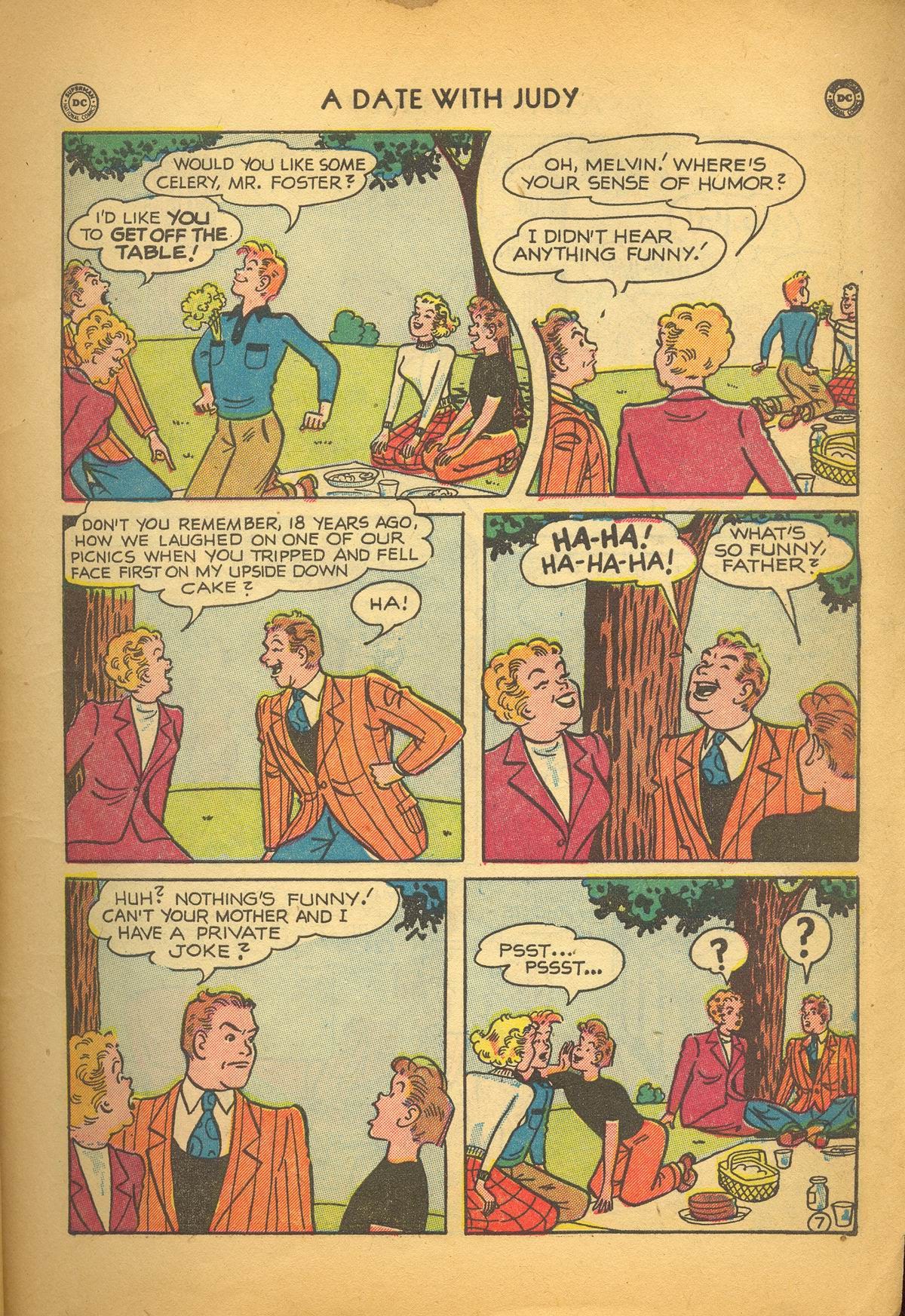 Read online A Date with Judy comic -  Issue #17 - 9