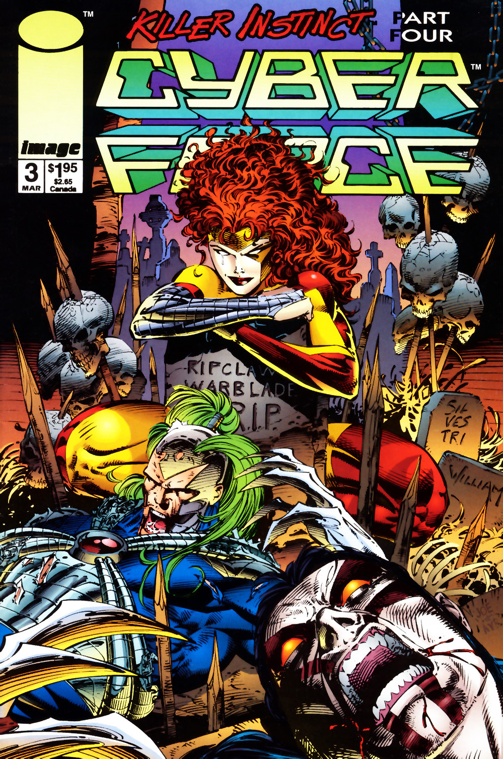 Read online Cyberforce (1993) comic -  Issue #3 - 1