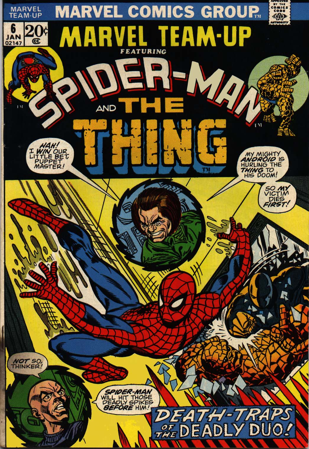 Read online Marvel Team-Up (1972) comic -  Issue #6 - 1