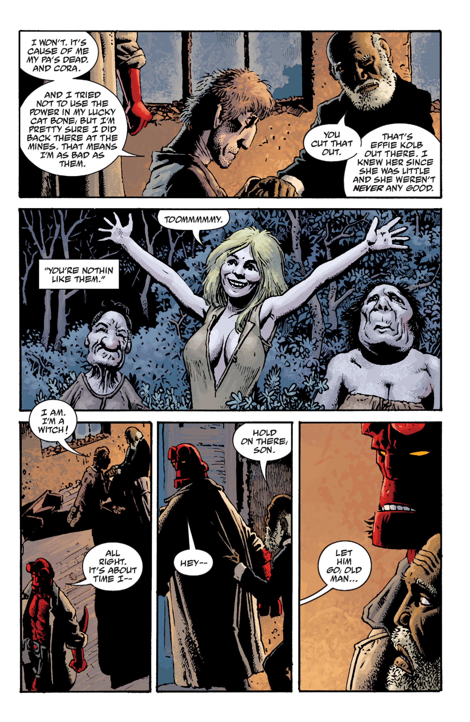 Read online Hellboy comic -  Issue #10 - 55