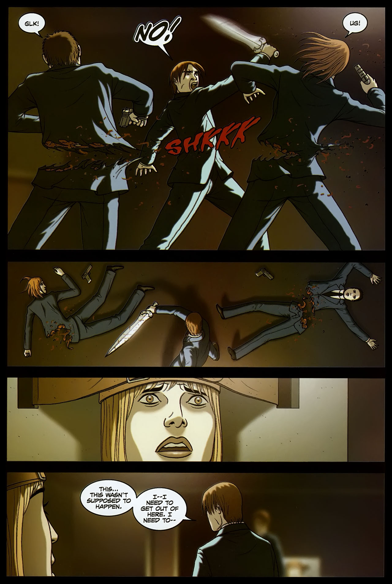 Read online The Sword comic -  Issue #5 - 18