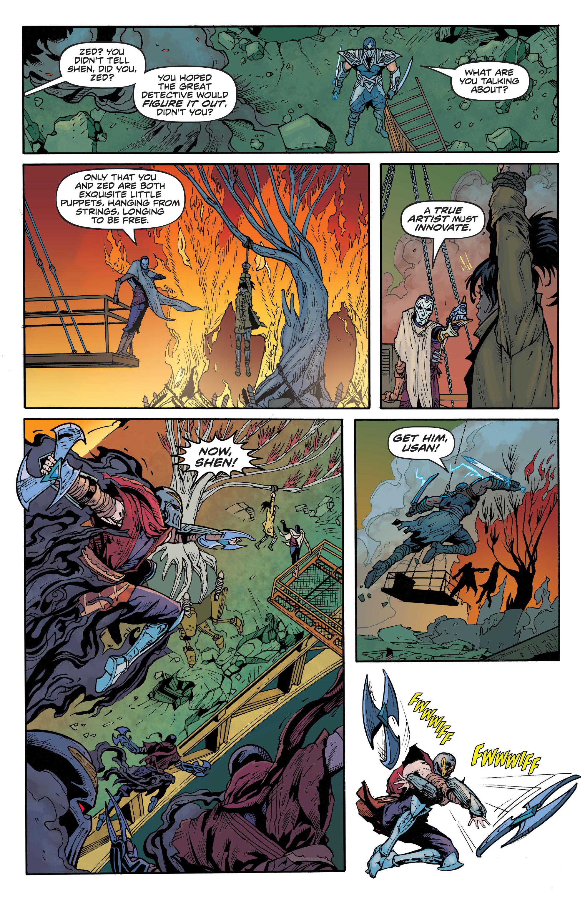 Read online League of Legends: Zed comic -  Issue #6 - 8