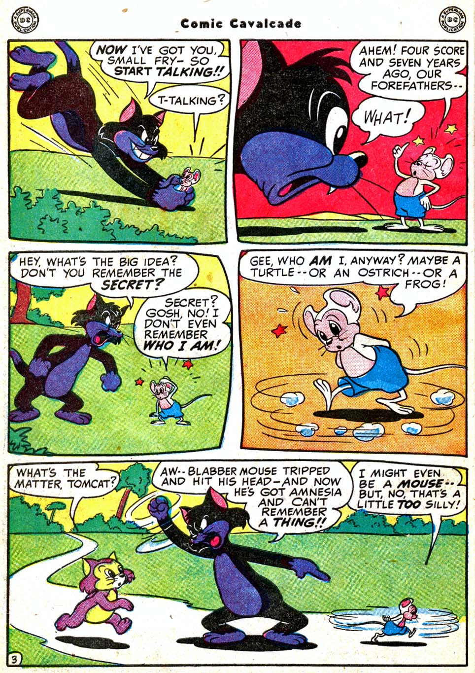 Read online Comic Cavalcade comic -  Issue #31 - 14