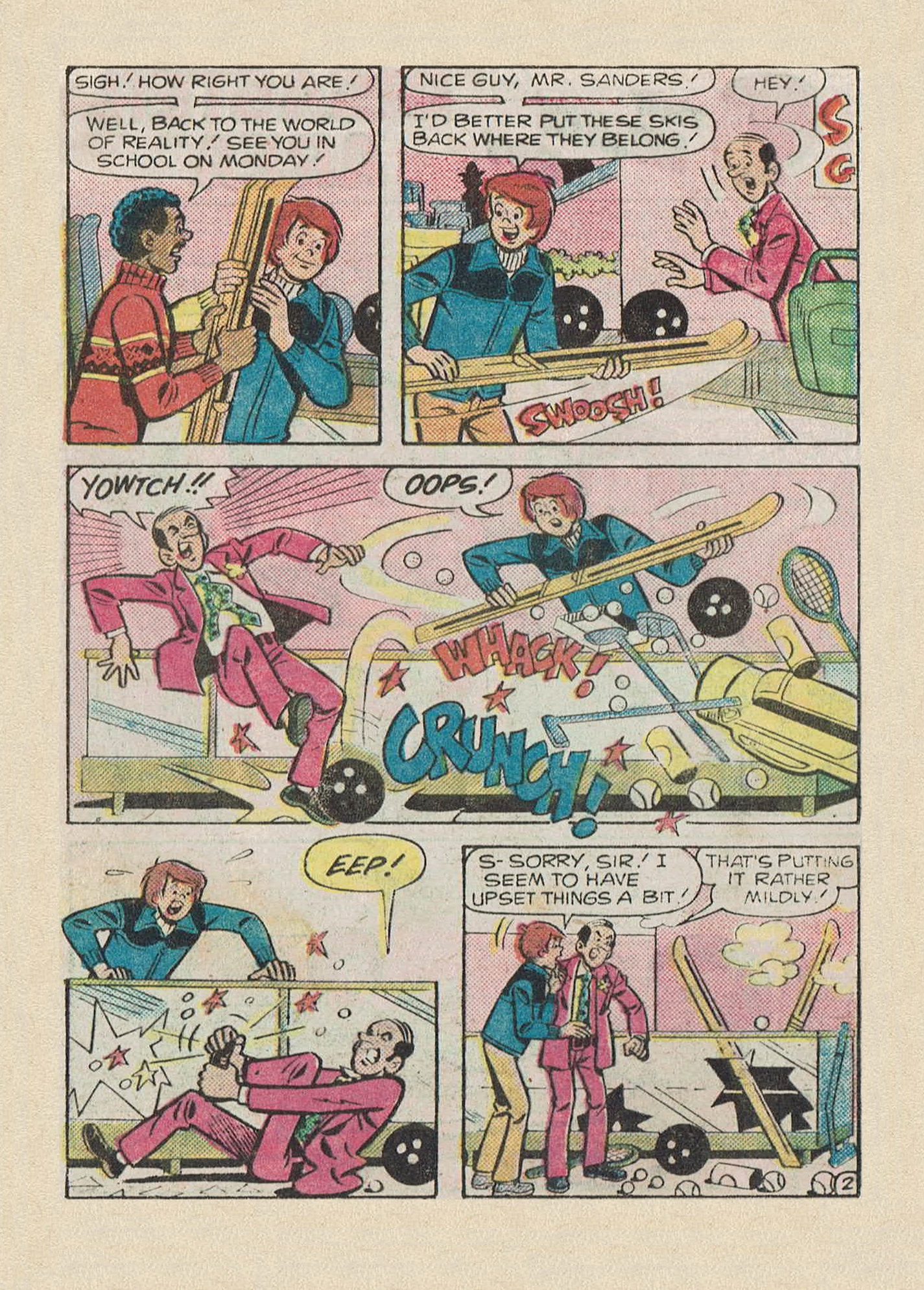 Read online Archie...Archie Andrews, Where Are You? Digest Magazine comic -  Issue #49 - 108