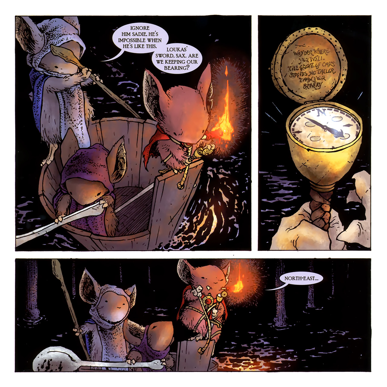 Read online Mouse Guard: Winter 1152 comic -  Issue #5 - 16